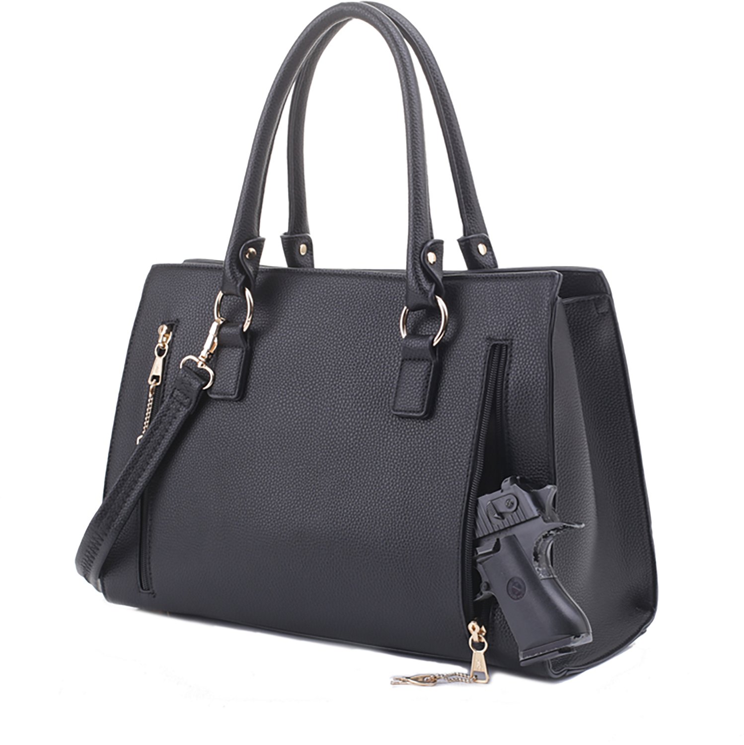 Jessie & James Dina Concealed Carry Lock and Key Satchel                                                                         - view number 2