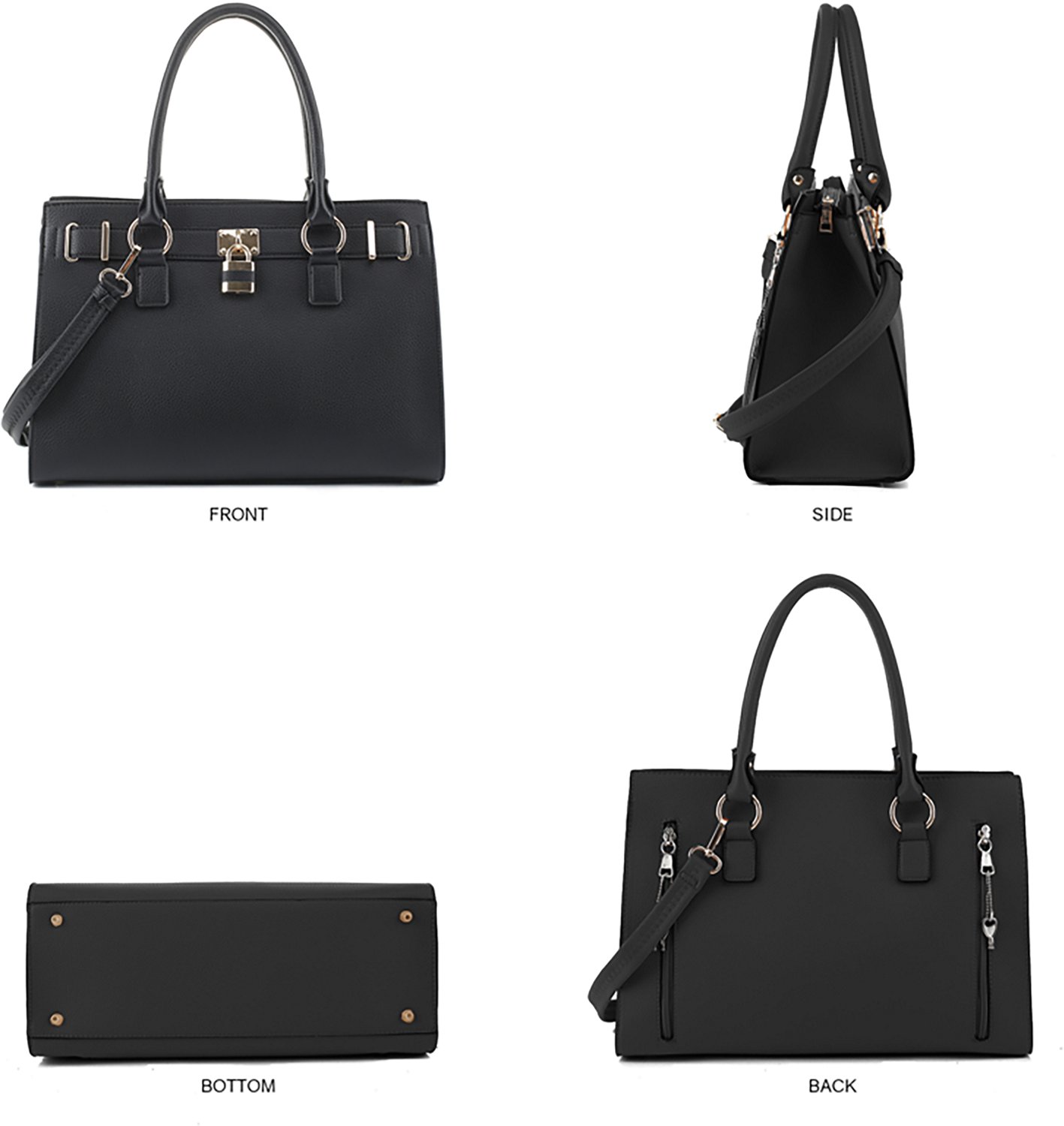 Jessie & James Dina Concealed Carry Lock and Key Satchel                                                                         - view number 4