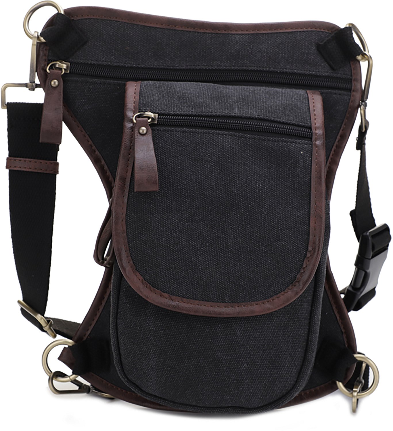 Jessie & James Cougar Canvas Concealed Carry Waist and Leg Bag