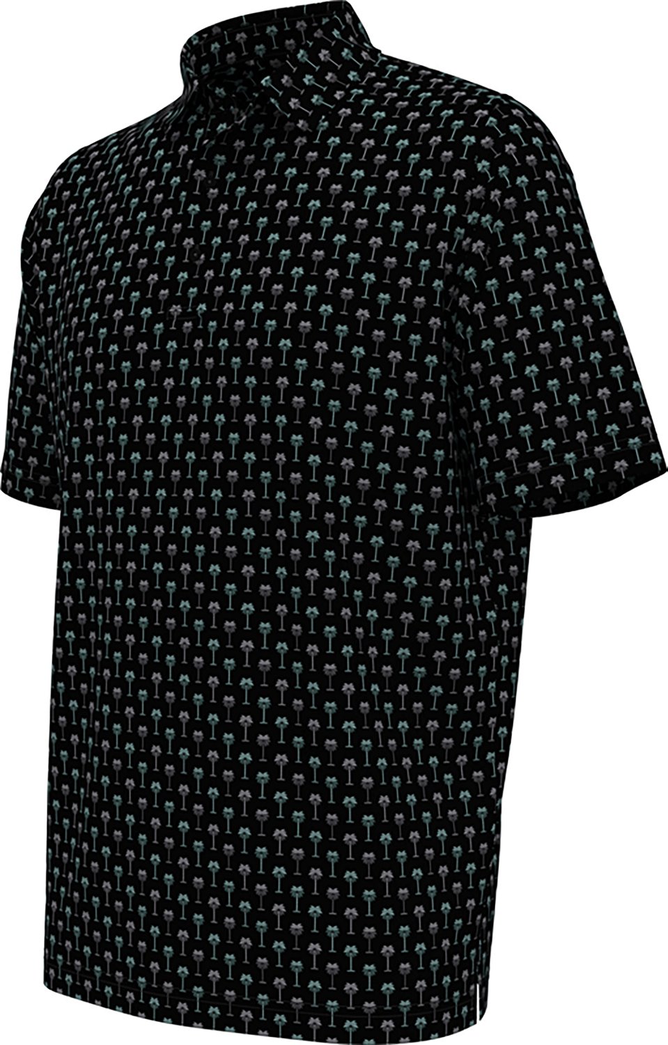 Callaway Men's Short Sleeve Multi Palm Print Golf Shirt - view number 3