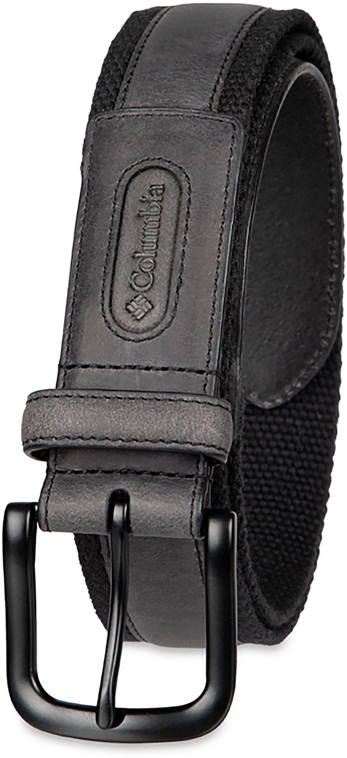 Columbia Sportswear Men's 35mm Fabric with Leather Overlay Belt - view number 3