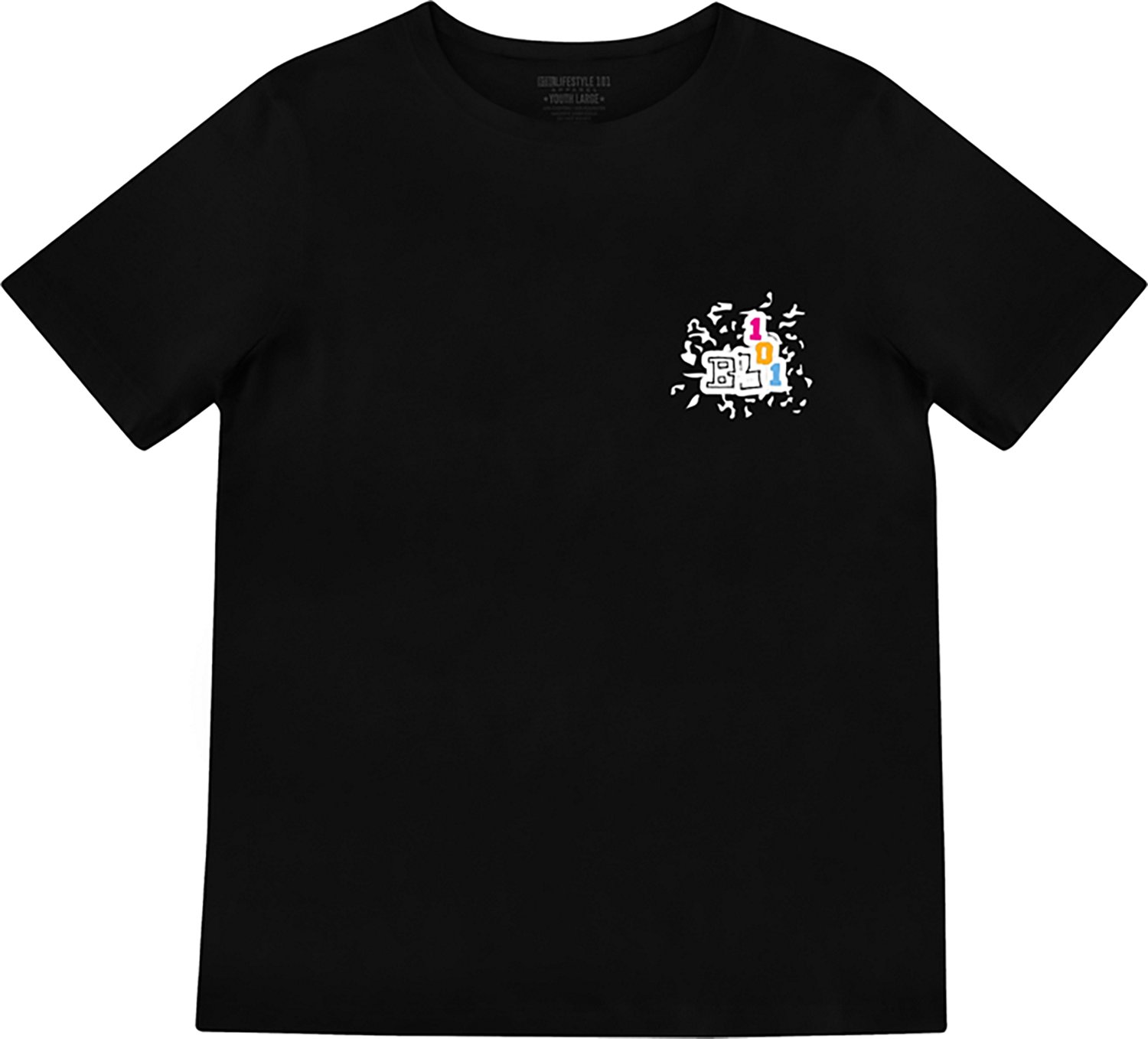 Baseball Lifestyle 101 Youth Composition T-shirt - view number 2