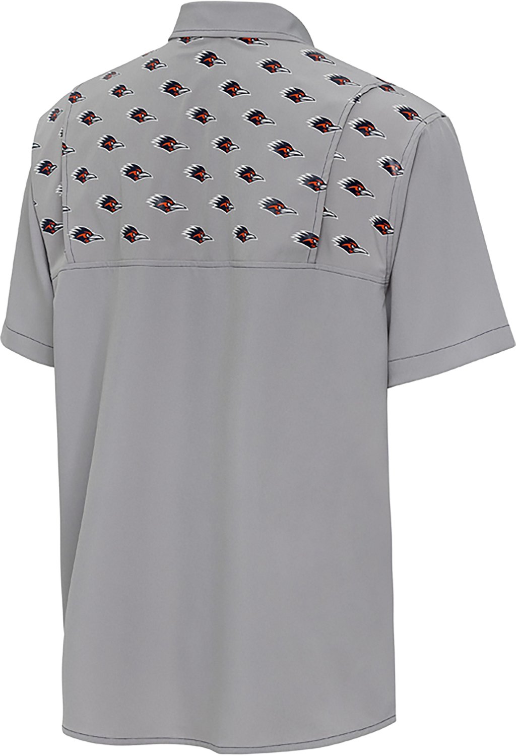 Antigua Men's University of Texas at San Antonio Scatter Print Button Down Shirt  - view number 2