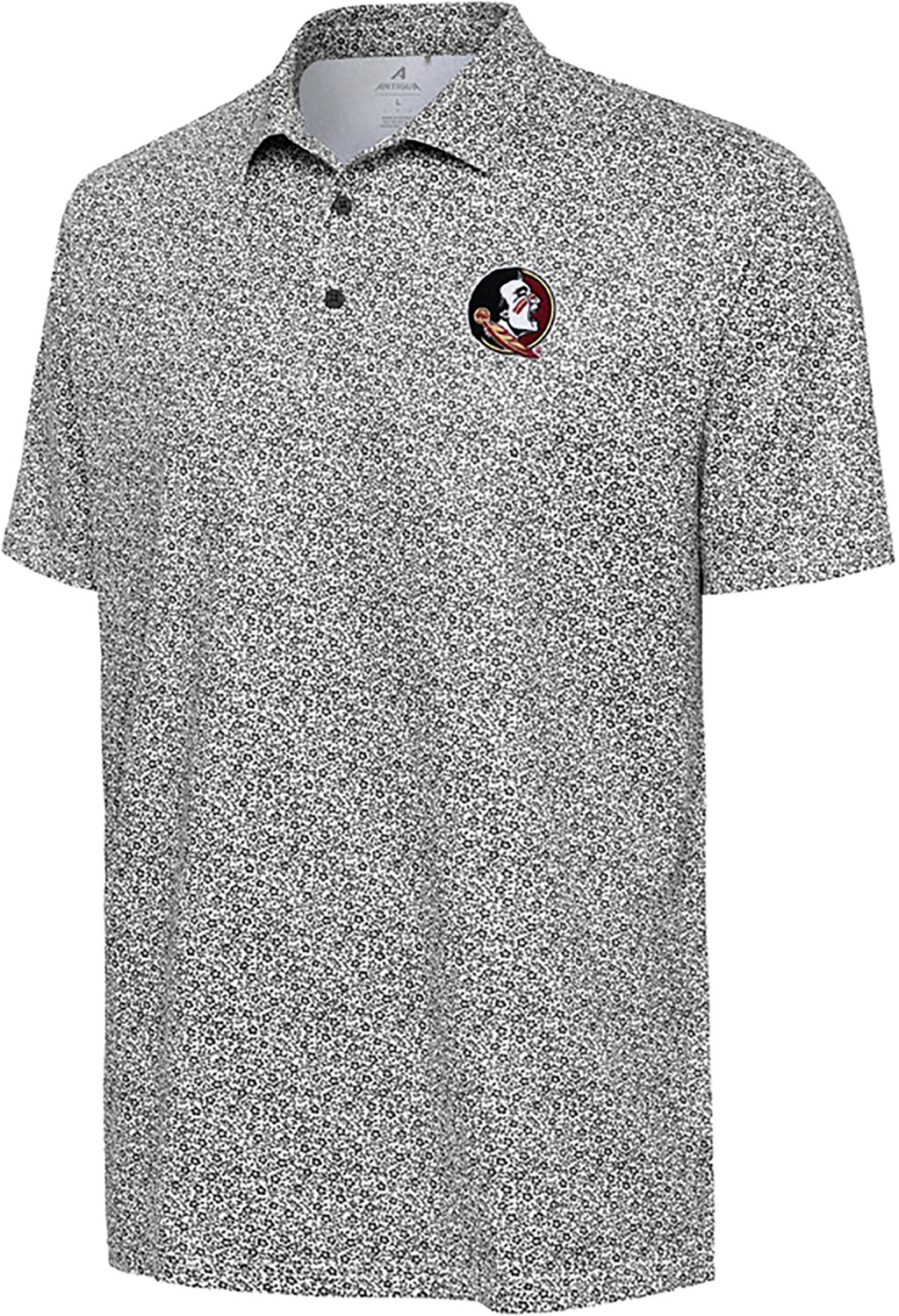 Antigua Men's Florida State Field Ditsy Polo Shirt
