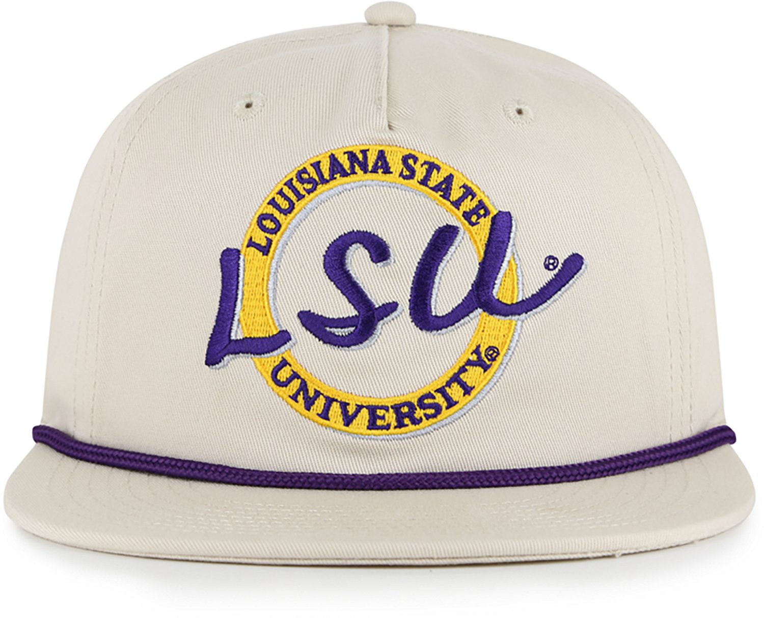 The Game Adults' LSU Tigers Original Circle Rope Cap - view number 2