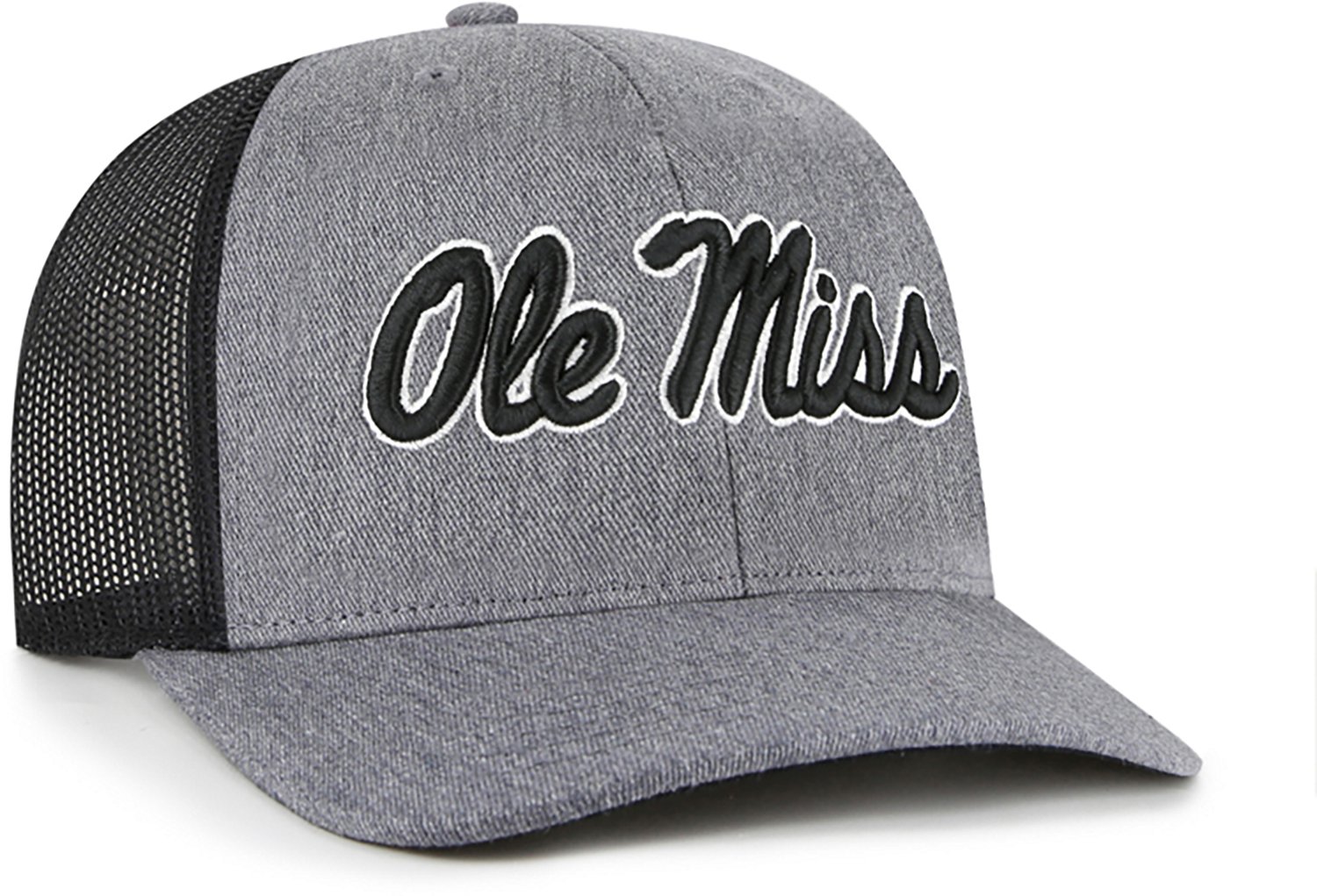 ’47 University of Mississippi Carbon Trucker Cap  - view number 2