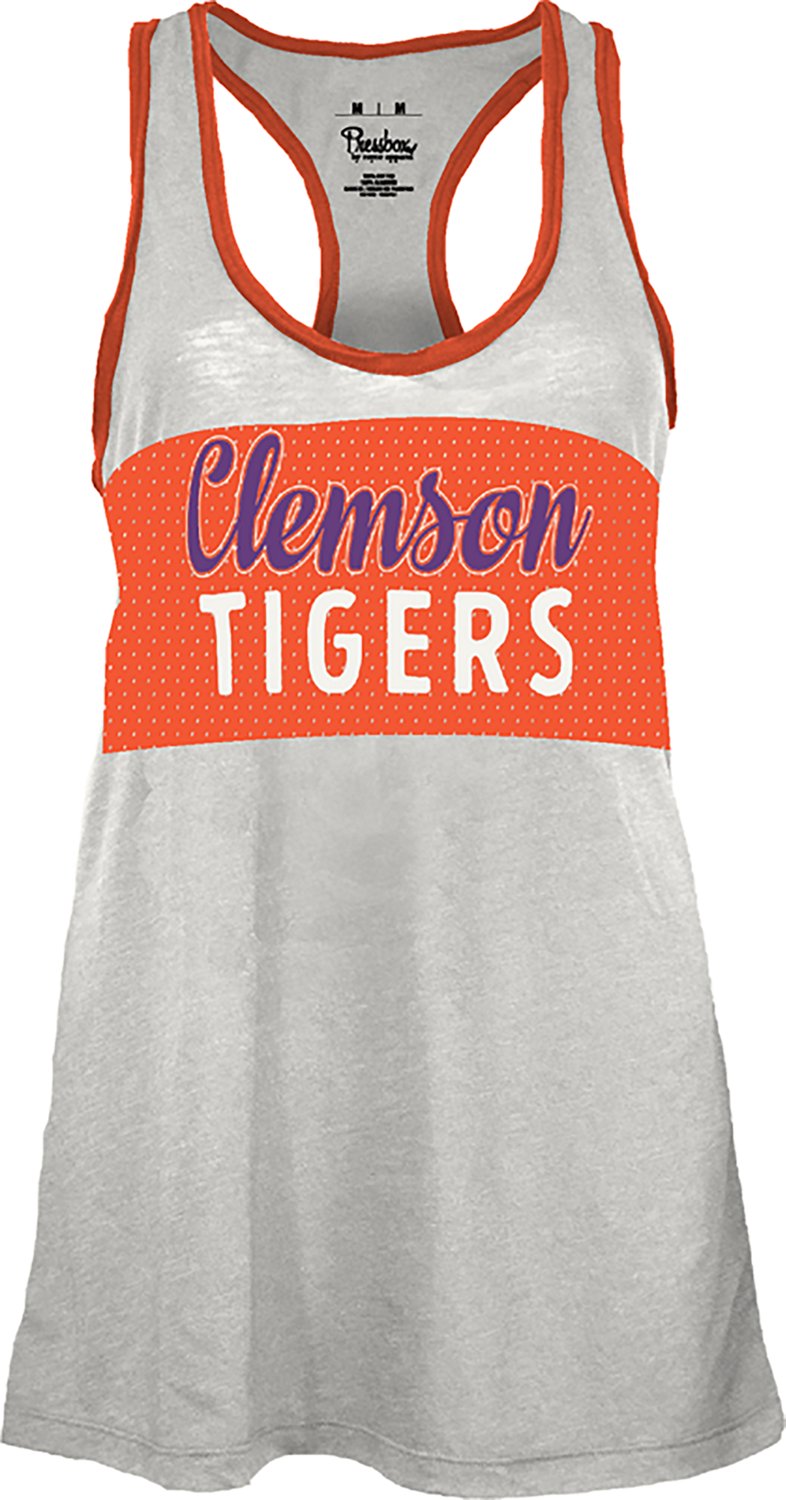Pressbox Women's Clemson Tracy Slub Tank Top - view number 2