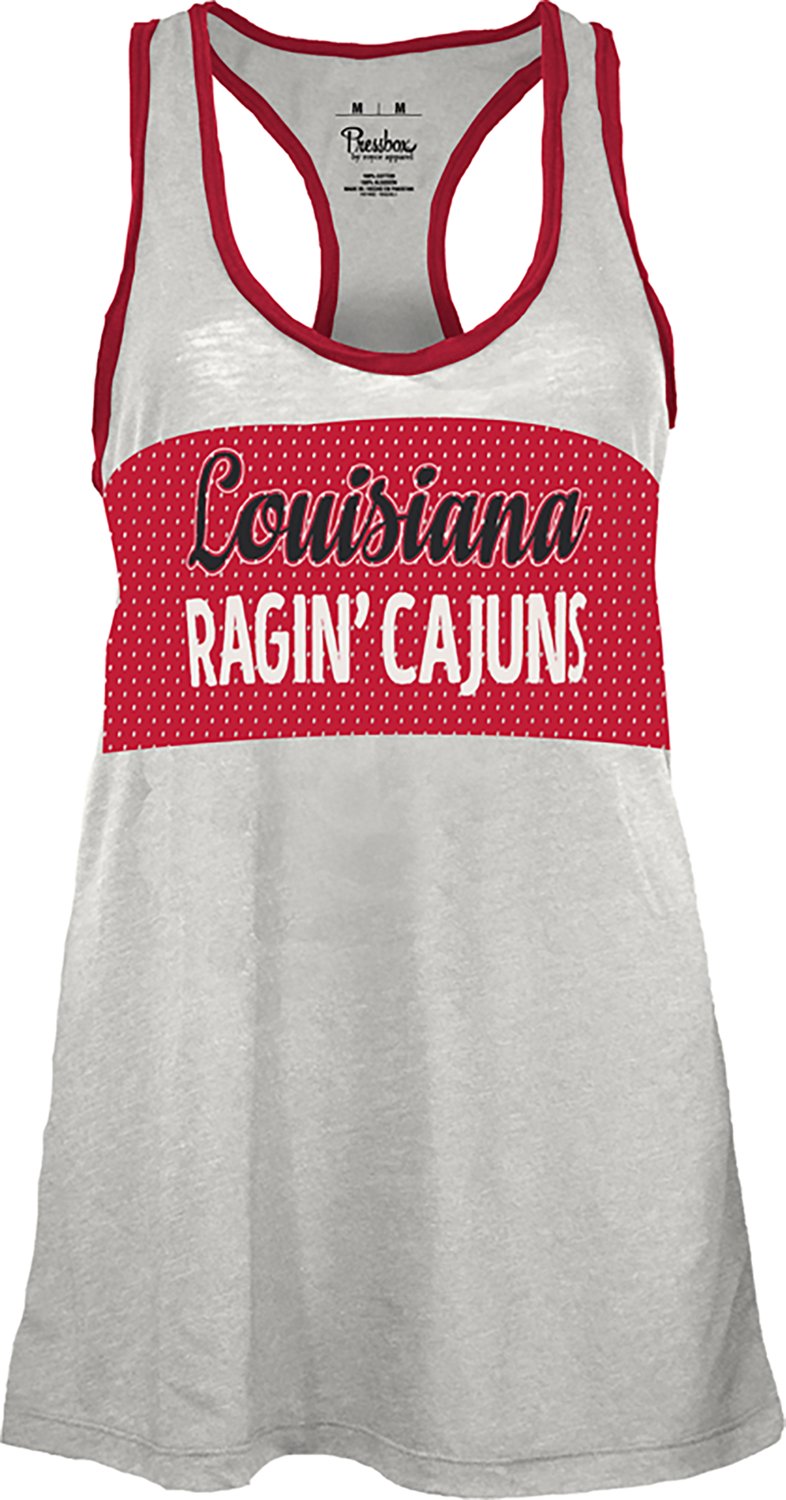Pressbox Women's Louisiana-Lafayette Tracy Slub Tank Top