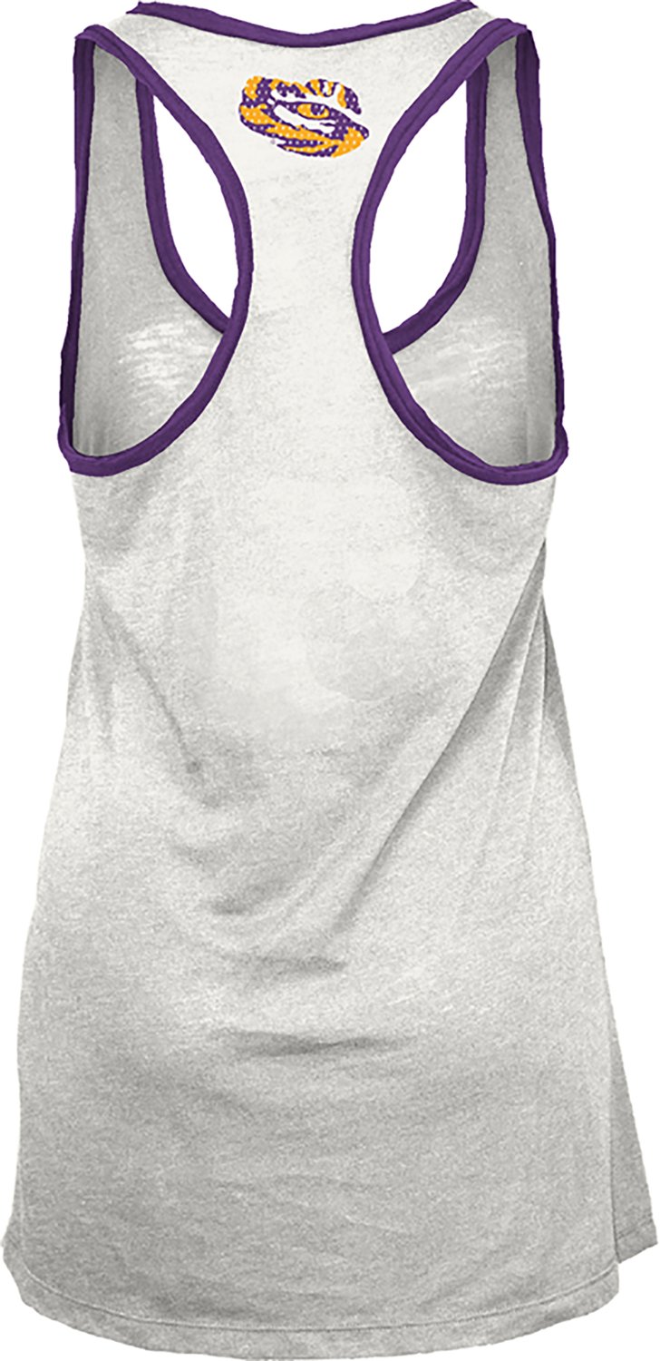 Pressbox Women's LSU Tracy Slub Tank Top - view number 3