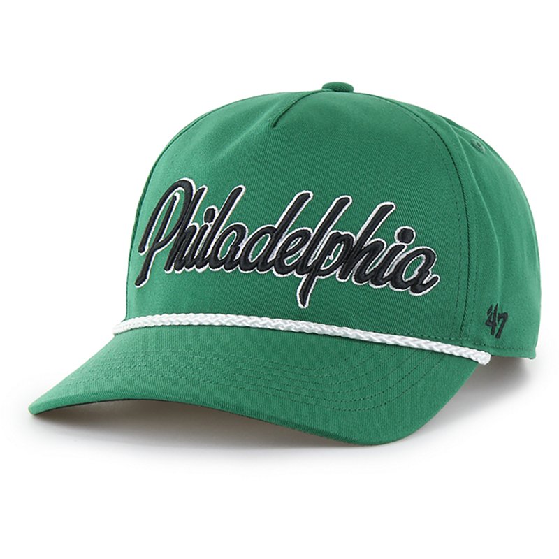 Men's '47 Kelly Green Philadelphia Eagles Overhand Hitch Adjustable Hat