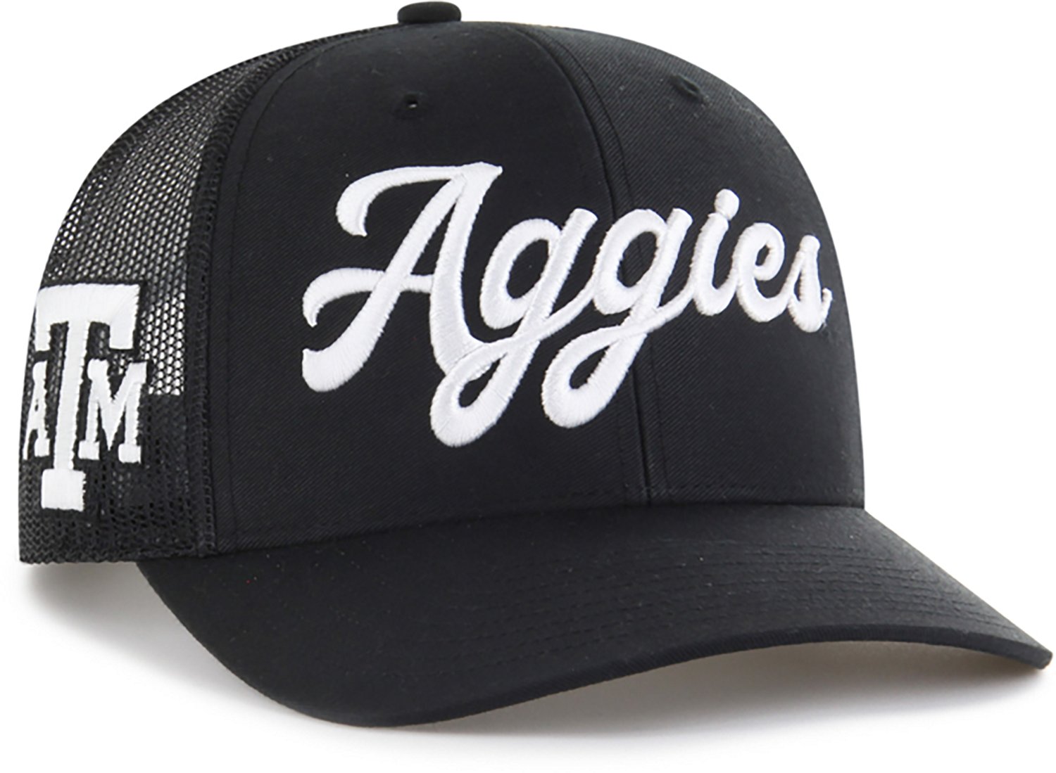 47 Texas A&M Sure Shot Script Trucker Cap - view number 2