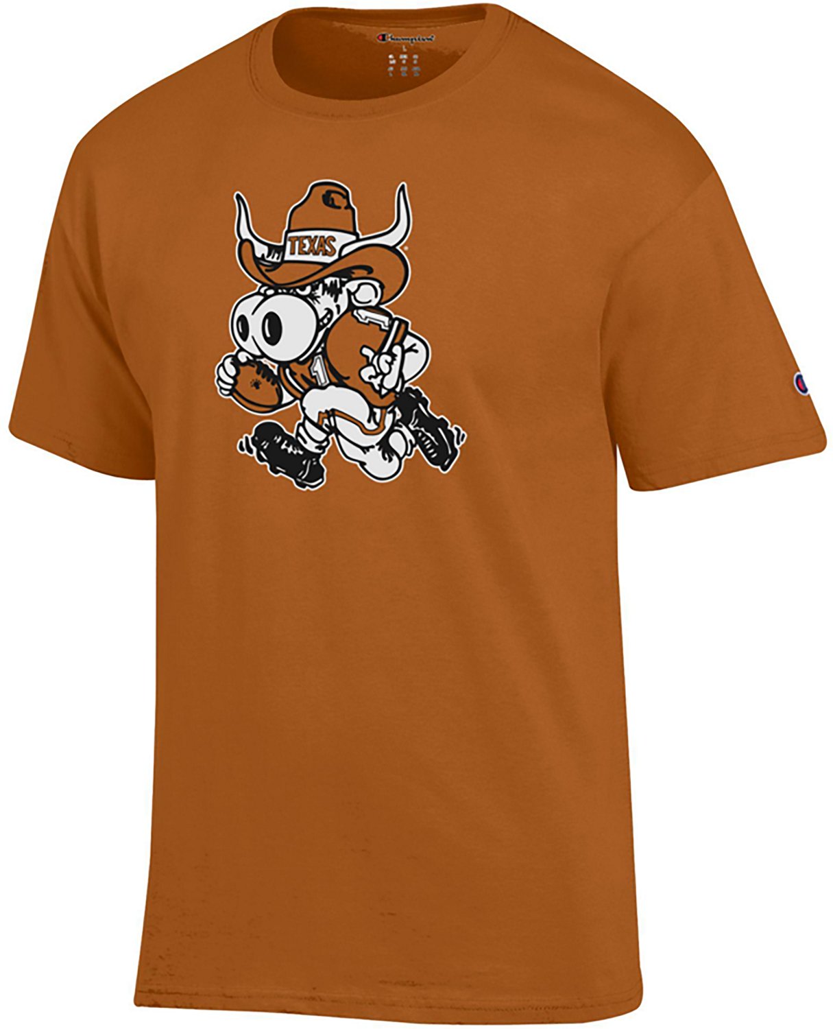 Champion Men's University of Texas Football Bevo Graphic T-shirt - view number 1