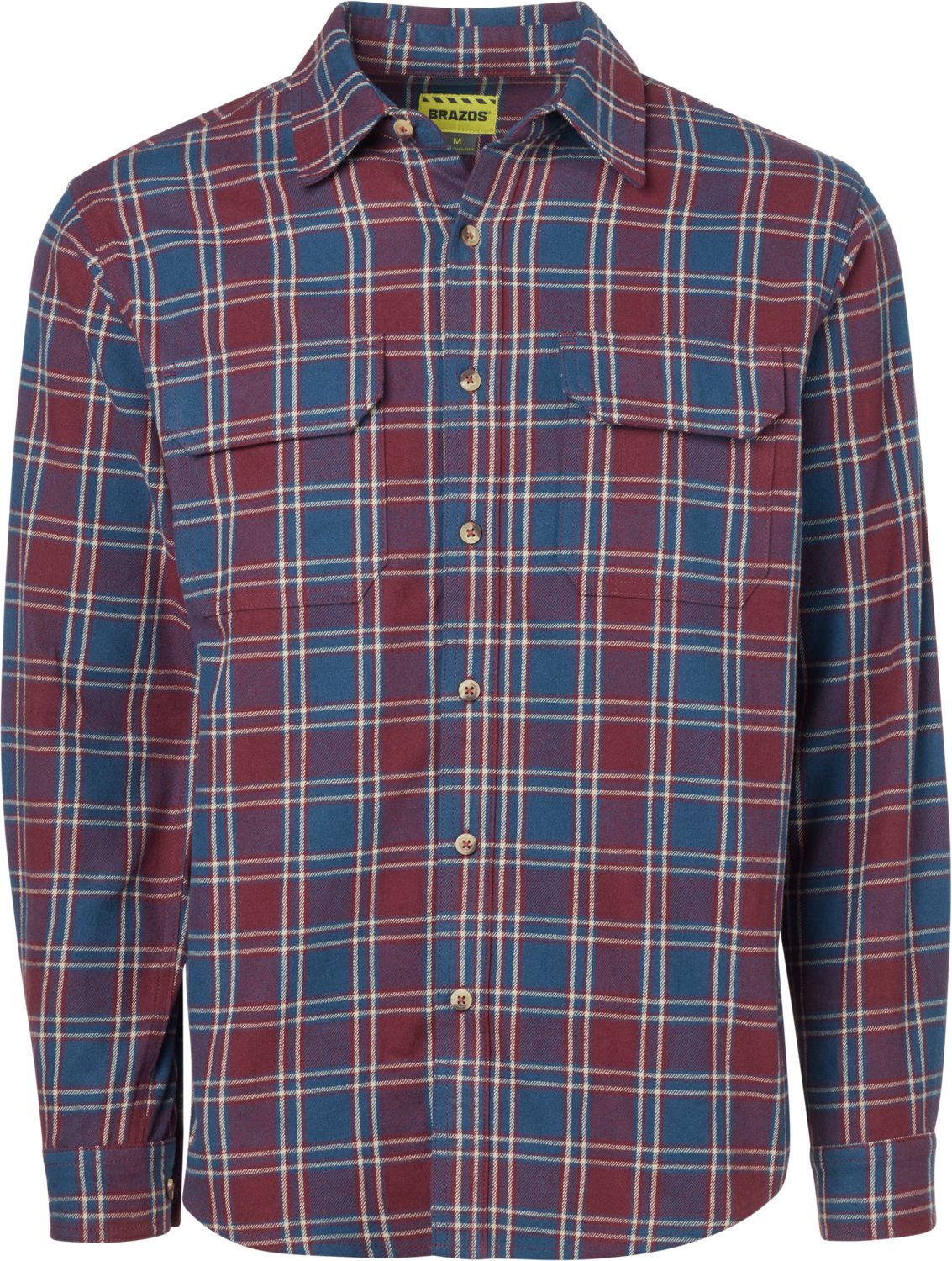 Brazos Men's Blacksmith HW Long Sleeve Flannel - view number 1