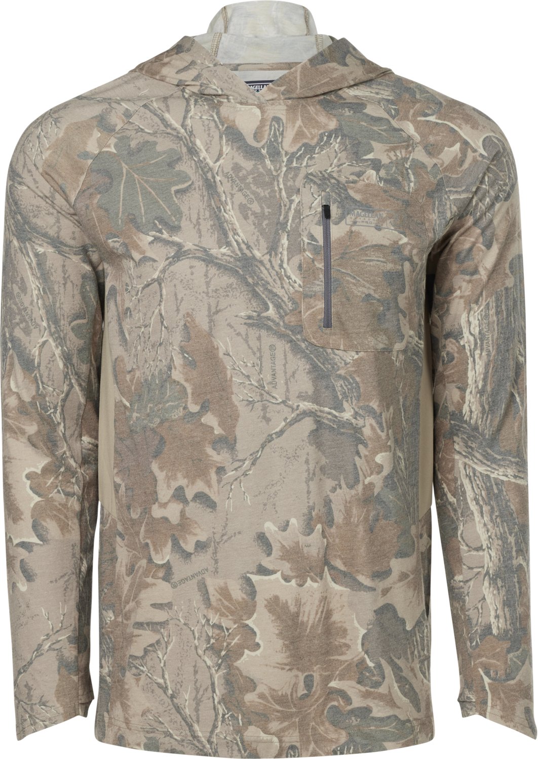 Magellan Outdoors Men's Pro Angler Tech Camo Washed Hoodie - view number 5