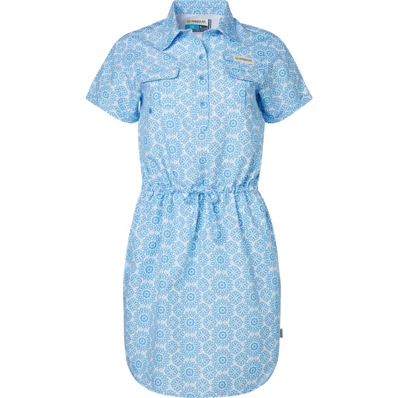 Magellan Outdoors Women's Heritage Tiles Sleeveless Outdoor Dress-image