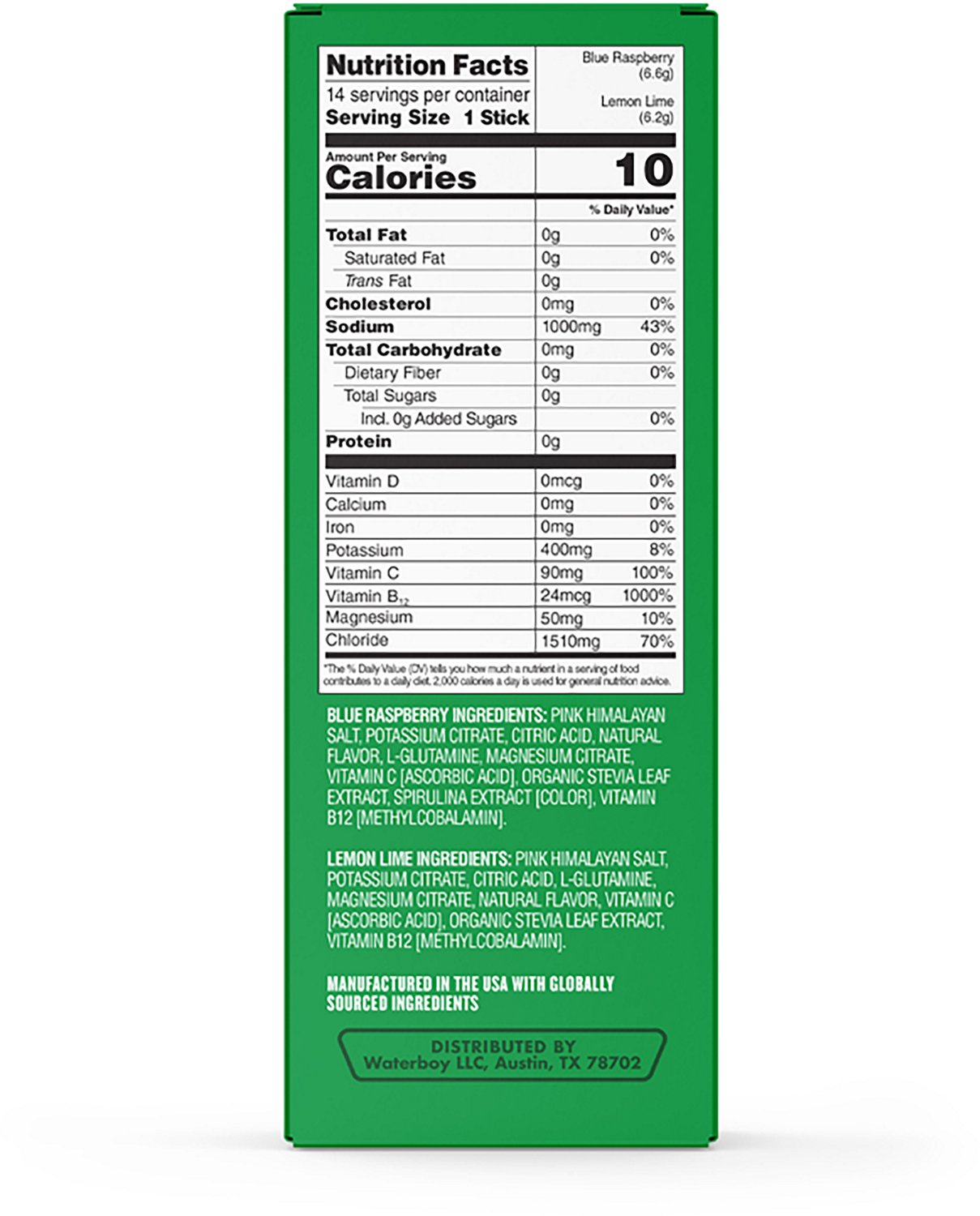 Waterboy Workout Hydration Variety Pack