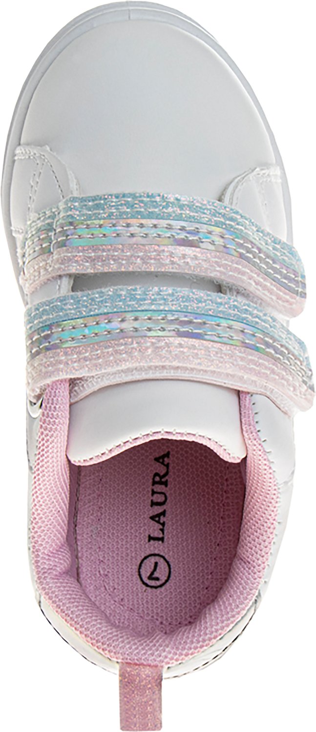 Laura Ashley Toddler Girls' Hook and Loop Shoes - view number 5