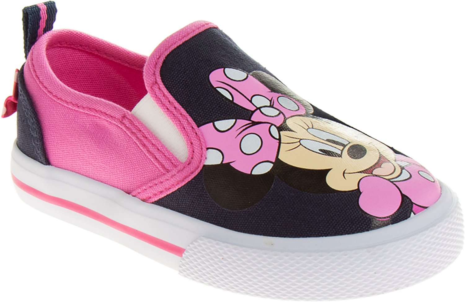 Disney Toddler Girls' Minnie Mouse Canvas Slip-On Shoes - view number 3