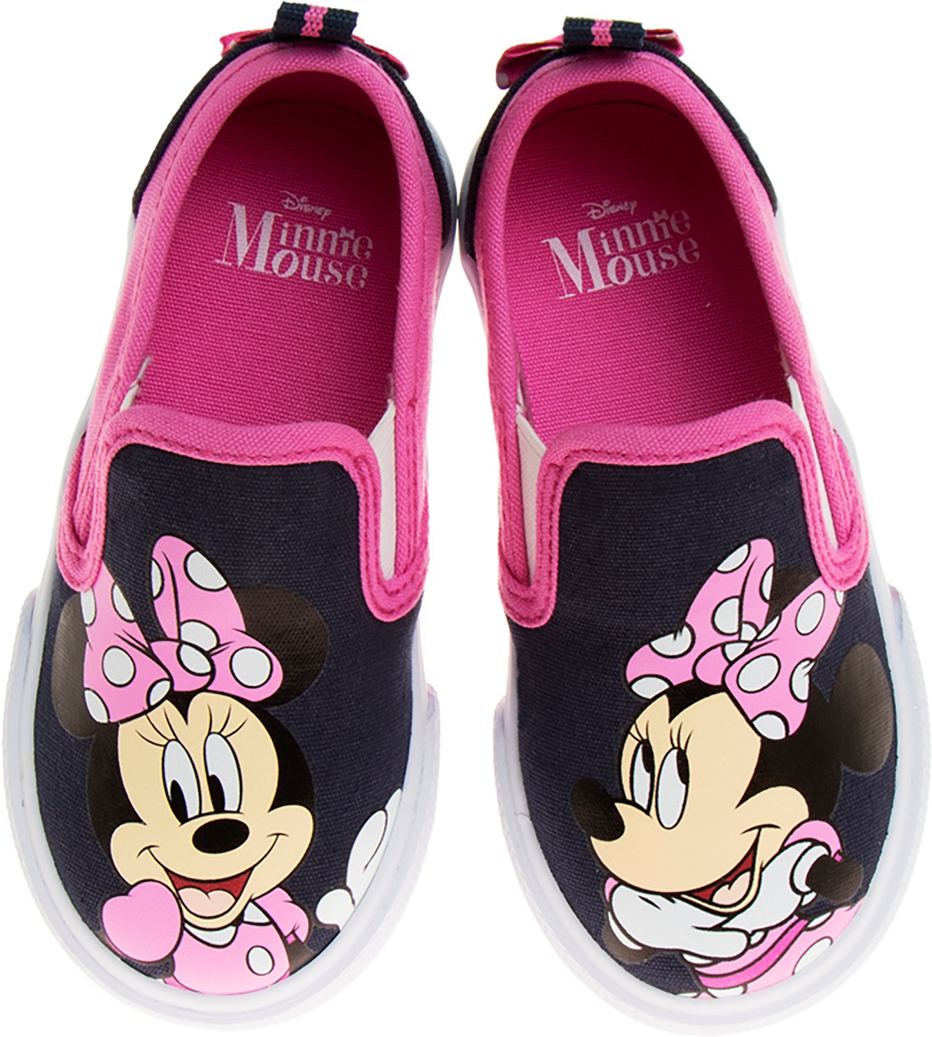 Disney Toddler Girls' Minnie Mouse Canvas Slip-On Shoes - view number 5