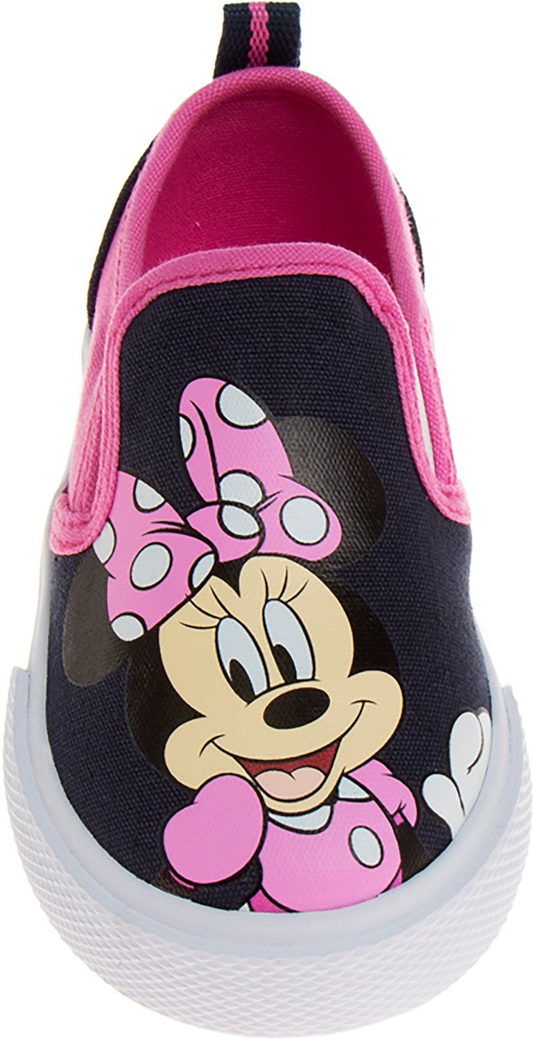 Disney Toddler Girls' Minnie Mouse Canvas Slip-On Shoes - view number 7