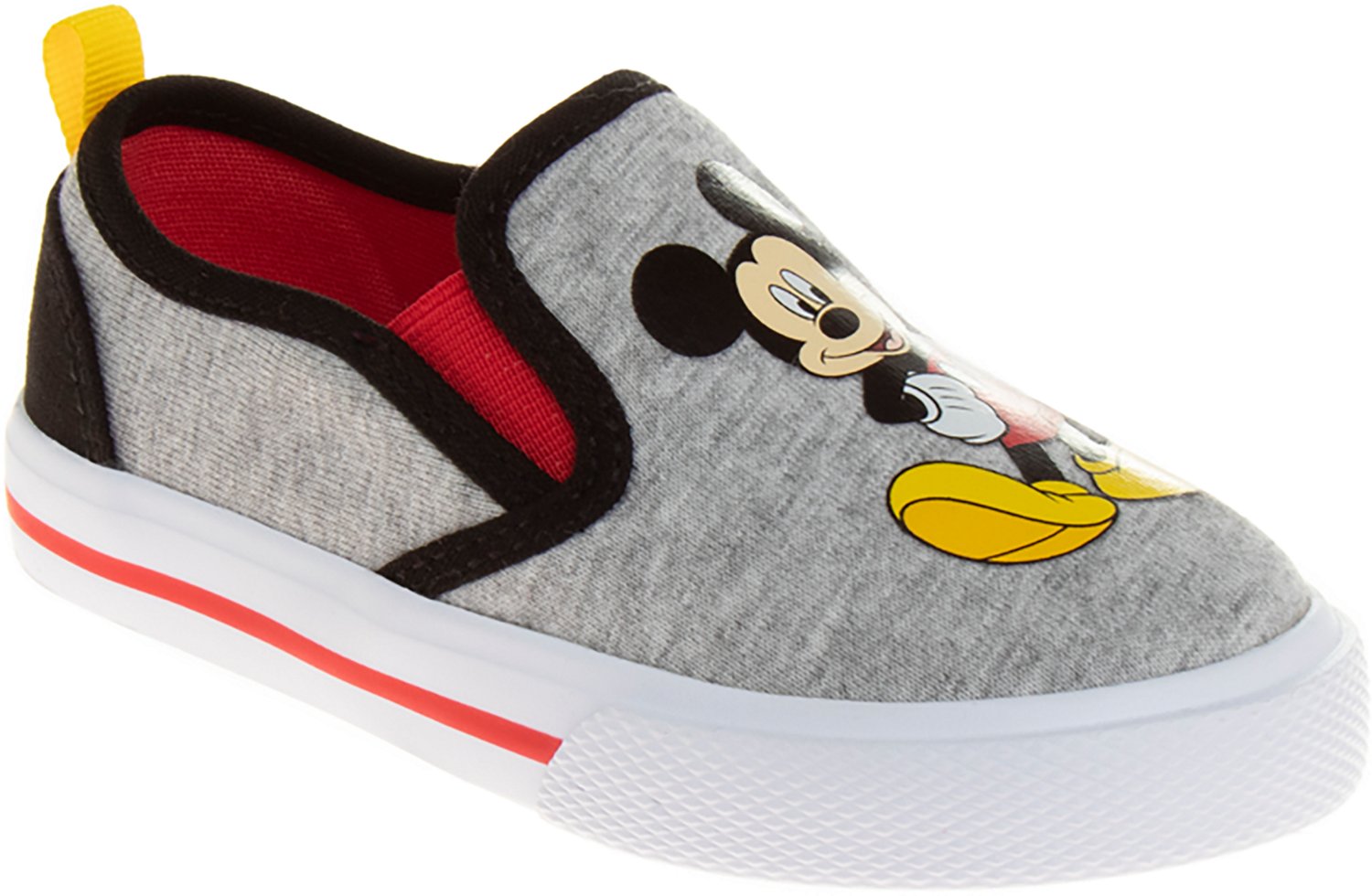 Disney Toddler Boys' Mickey Mouse Canvas Slip-On Shoes - view number 3