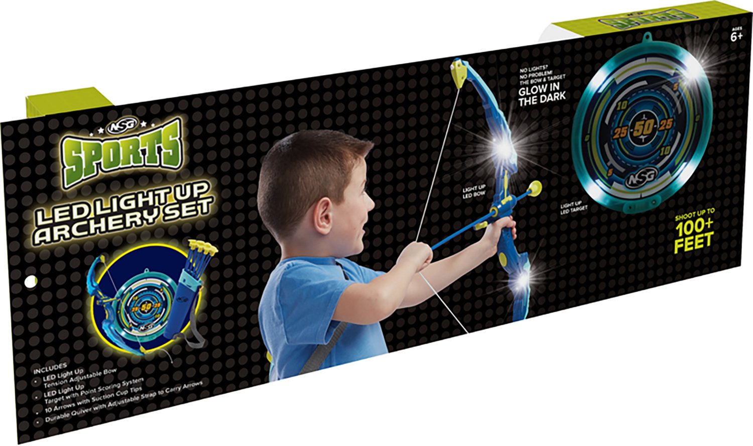 NSG LED Light Up Archery Bow and Arrow Set - view number 5