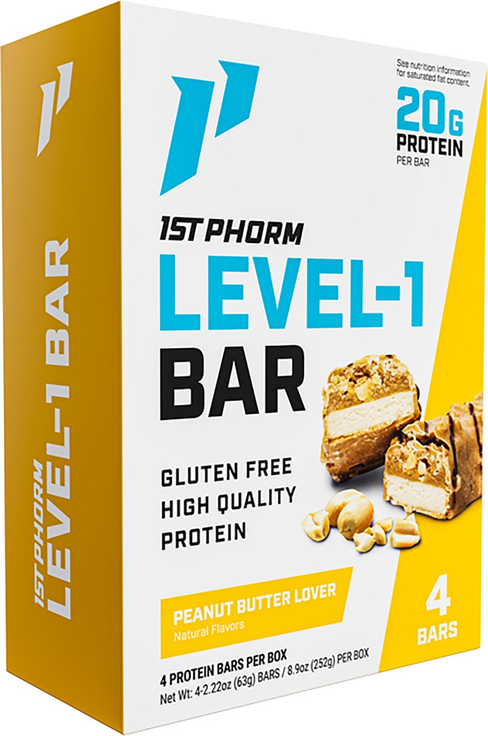 1st Phorm Level-1 Protein Bar - 4-Pack - view number 2