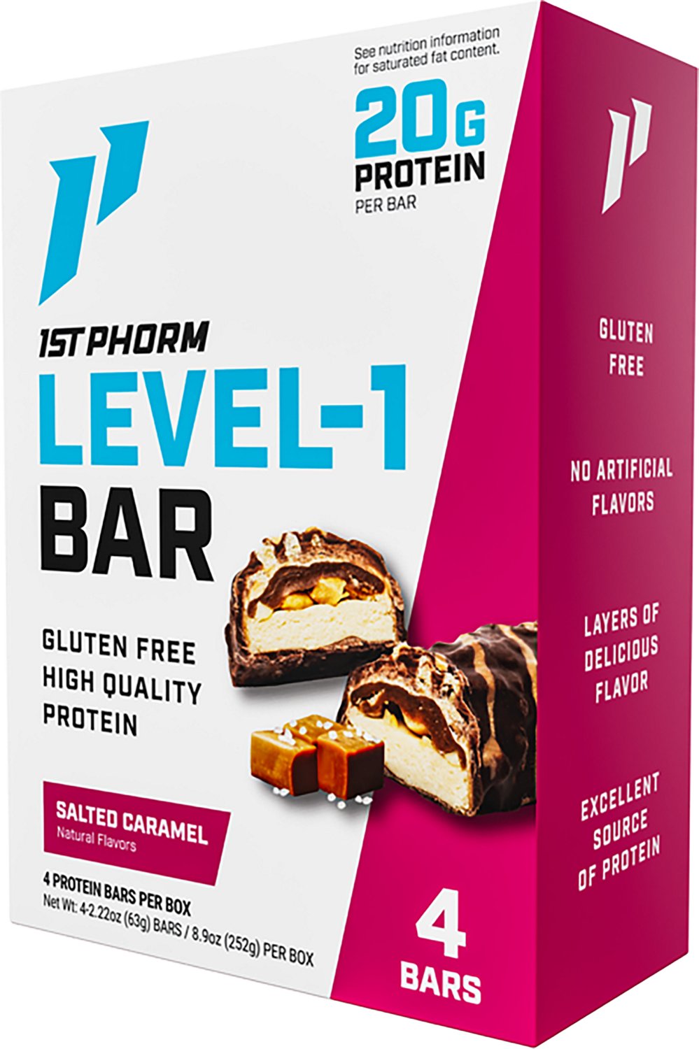 1st Phorm Level-1 Protein Bar - 4-Pack - view number 3