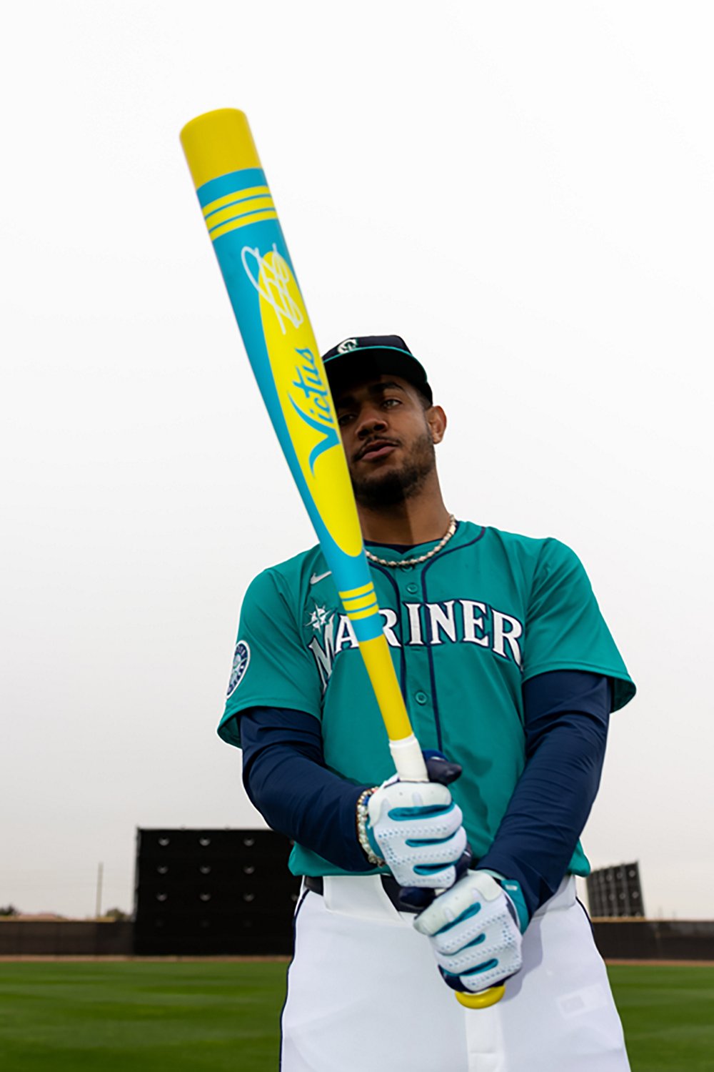 Victus Vibe Crayon Player Julio Rodriguez BBCOR Baseball Bat -3 - view number 3