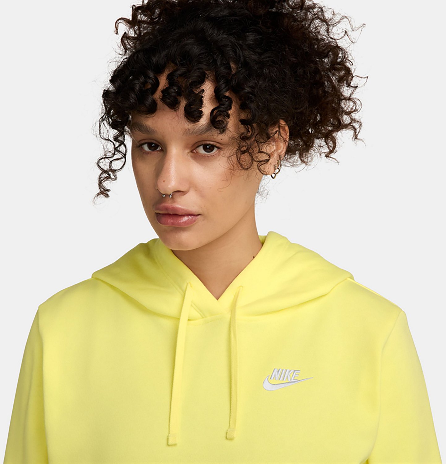 Nike Women's Club Fleece Pullover Hoodie                                                                                         - view number 3