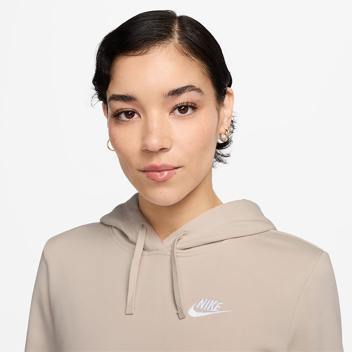 Nike Women's Club Fleece Pullover Hoodie                                                                                         - view number 3