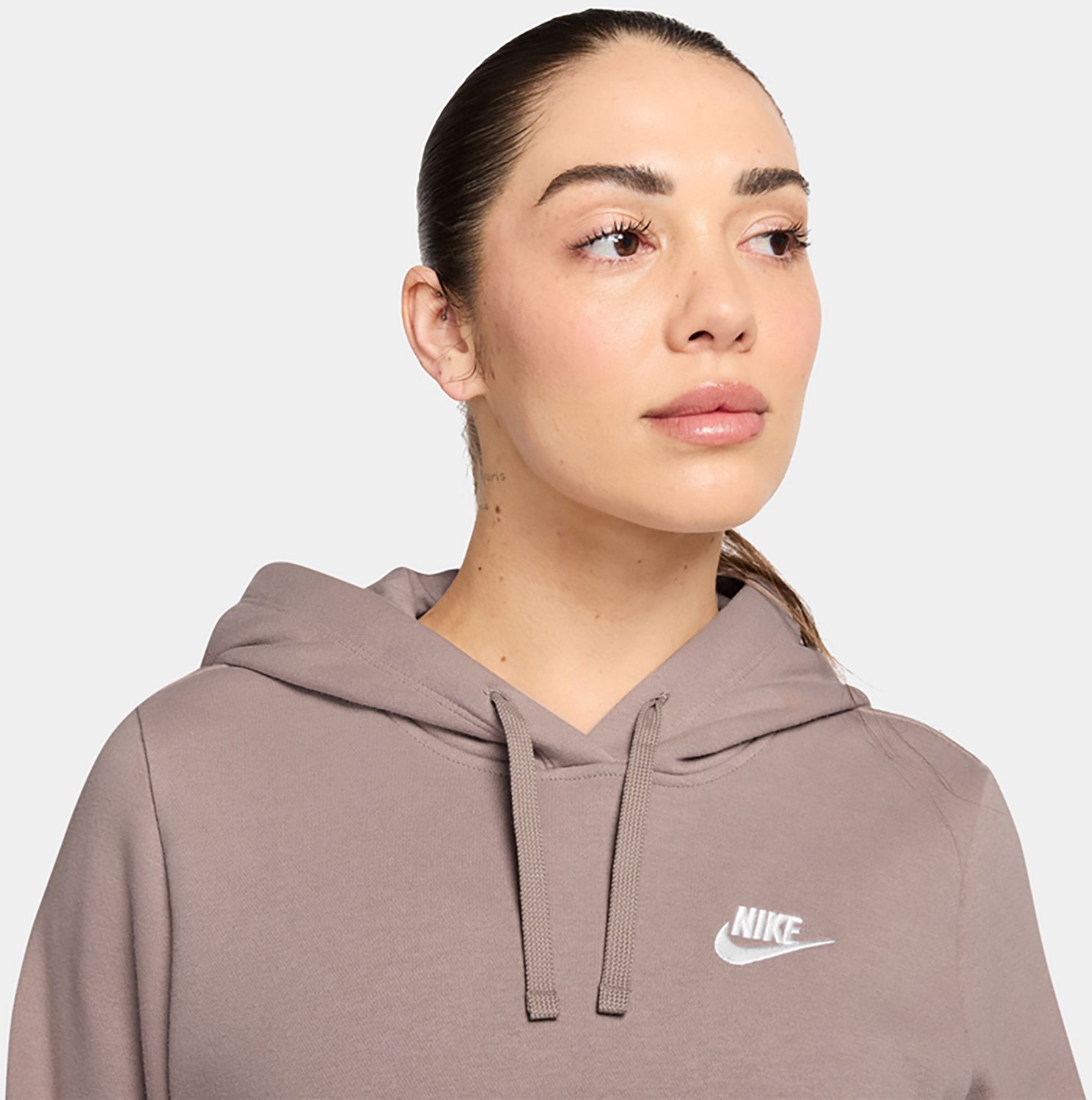 Nike Women's Club Fleece Pullover Hoodie                                                                                         - view number 3