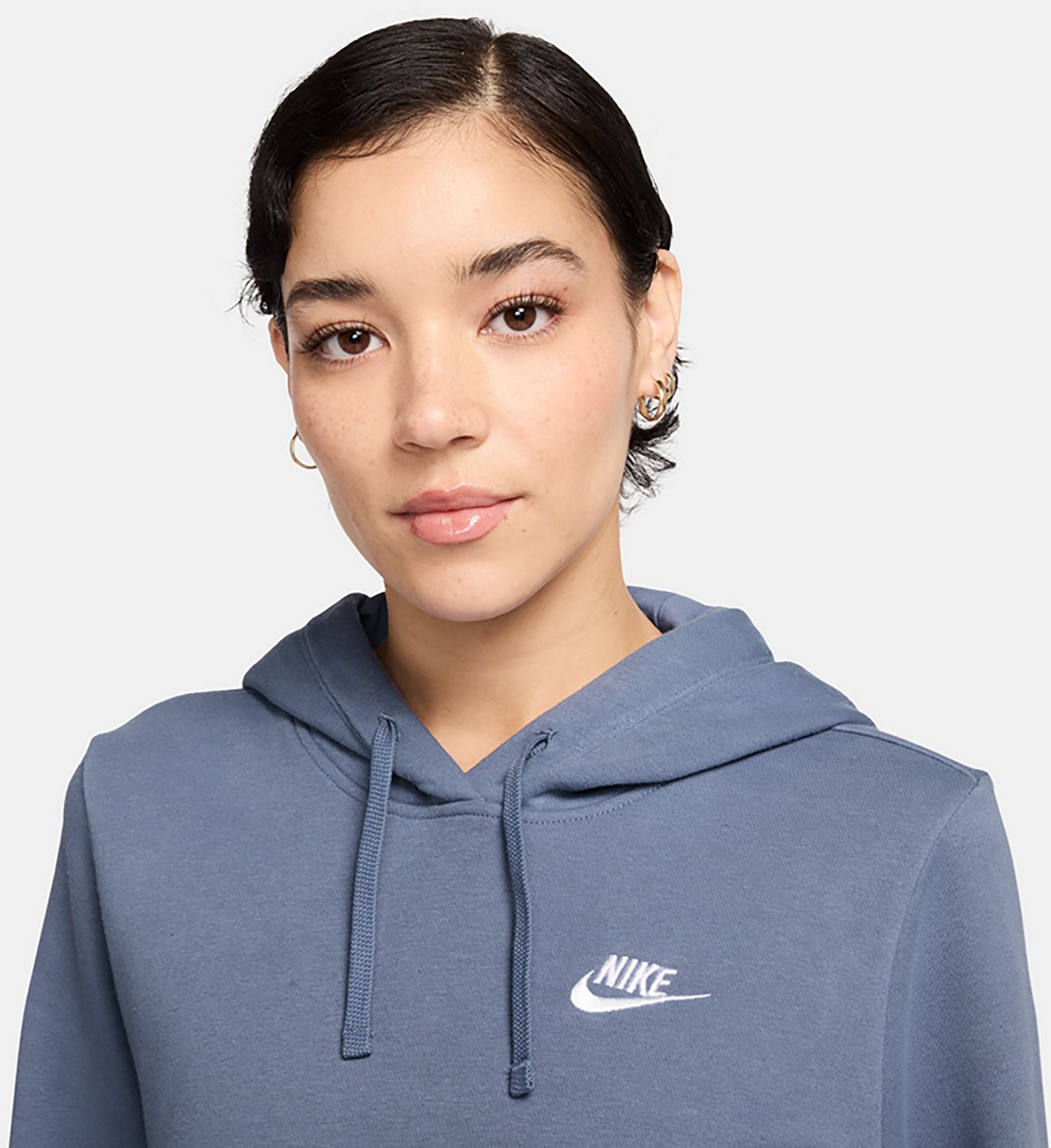 Nike Women's Club Fleece Pullover Hoodie                                                                                         - view number 3