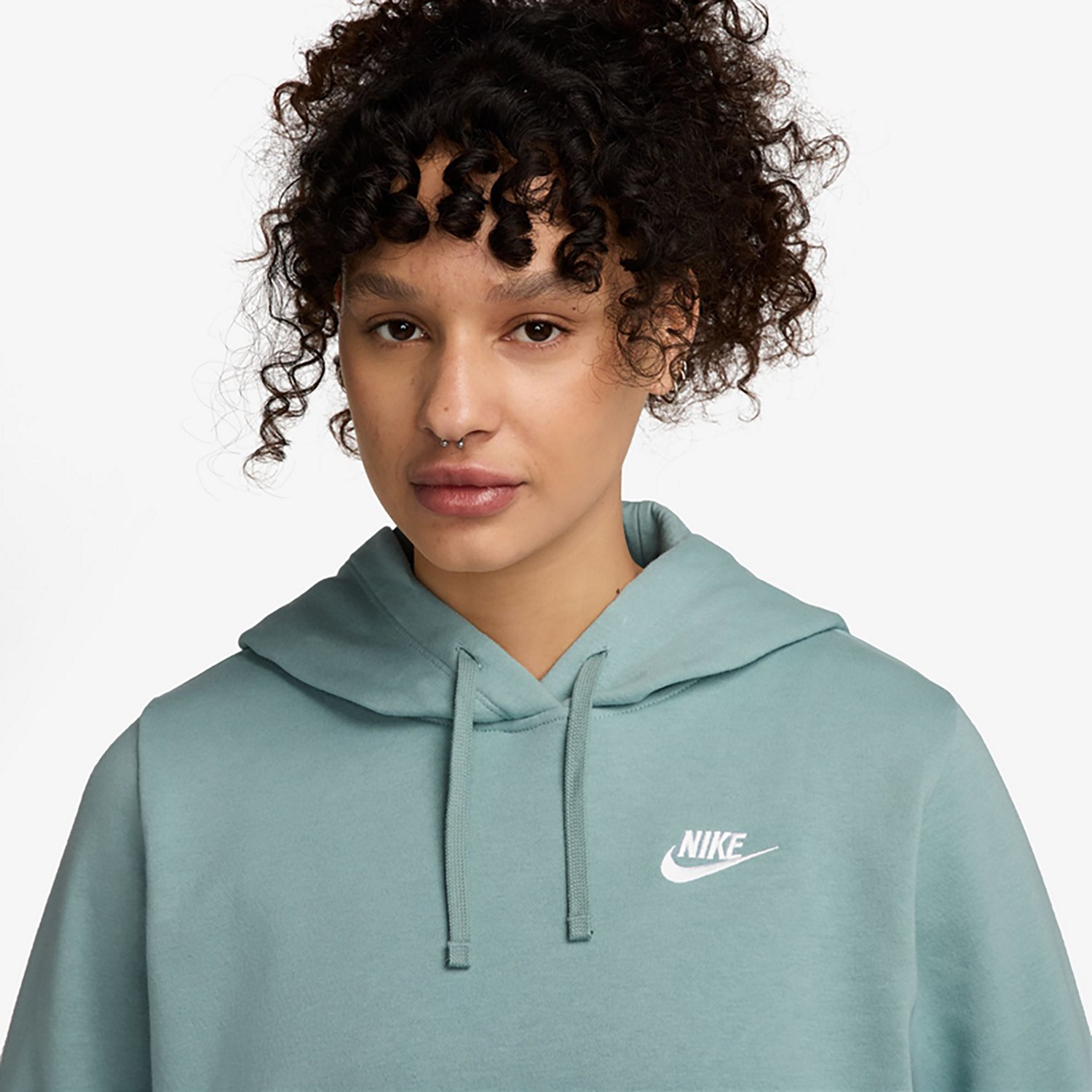Nike Women's Club Fleece Pullover Hoodie                                                                                         - view number 3