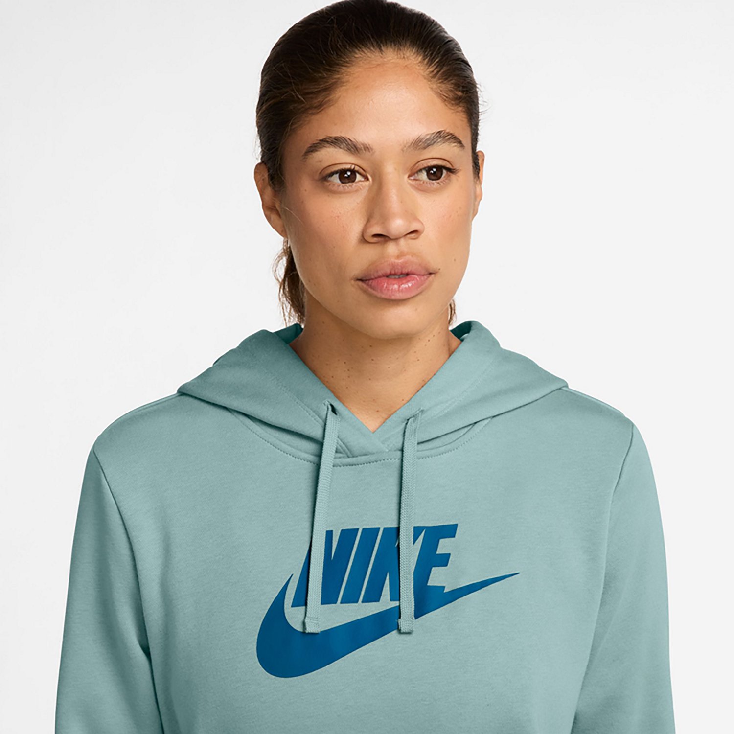Nike Women's Club Fleece Graphic Pullover Hoodie - view number 3