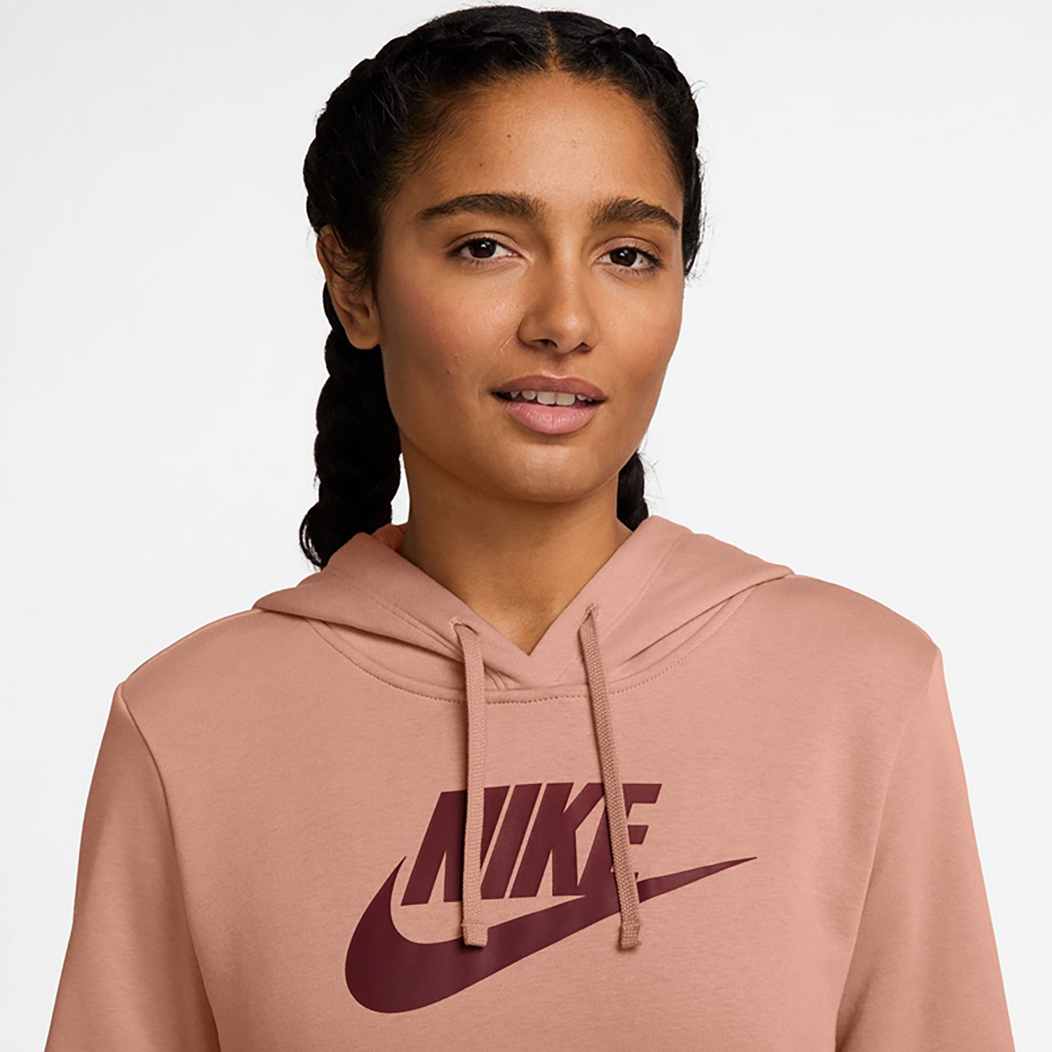 Nike Women's Club Fleece Graphic Pullover Hoodie - view number 3