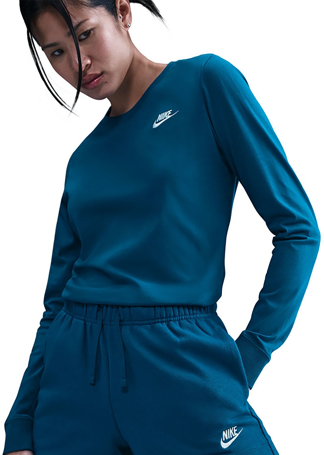 Nike Women's Club Fleece Shorts                                                                                                  - view number 5