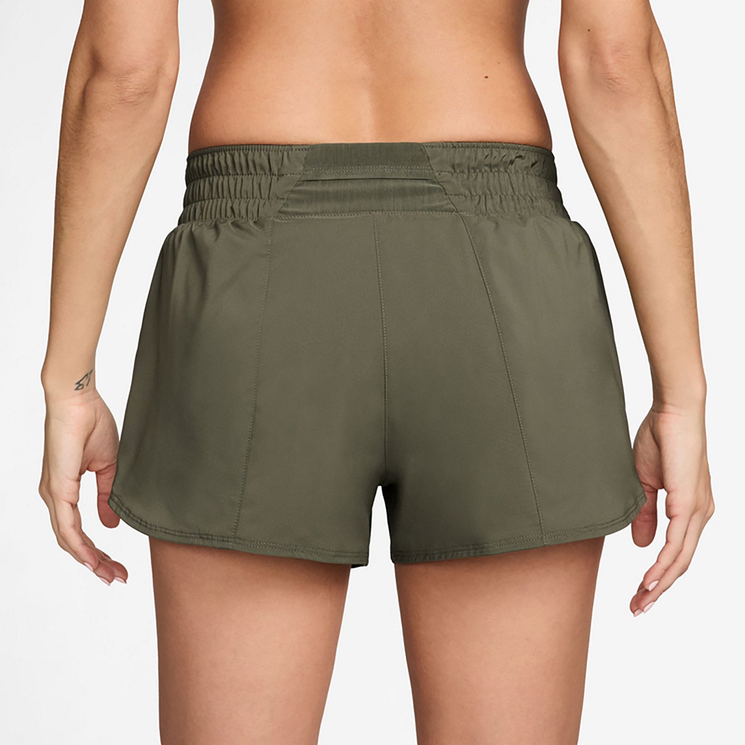 Nike Women's One Dri-FIT Mid-Rise Shorts 3in - view number 2