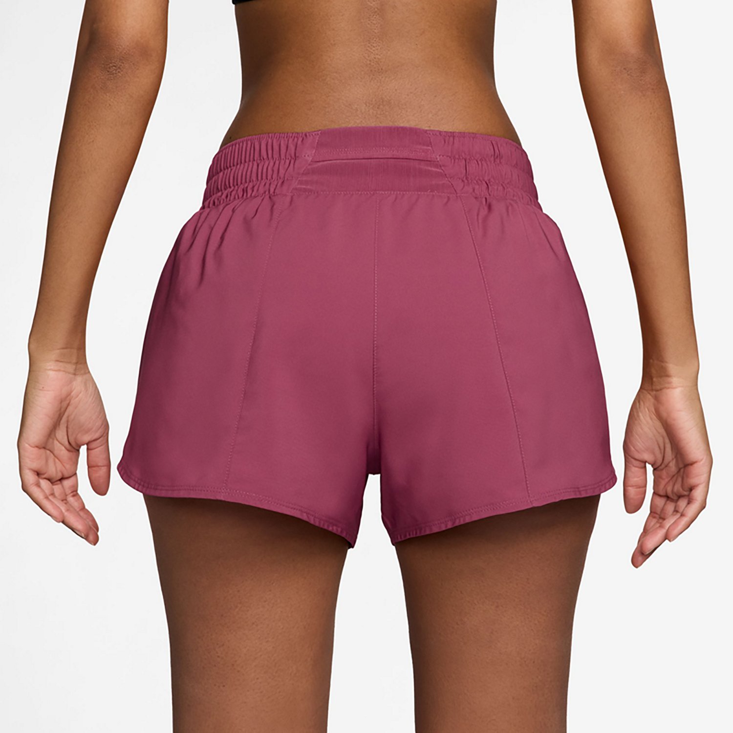 Nike Women's One Dri-FIT Mid-Rise Shorts 3in - view number 2