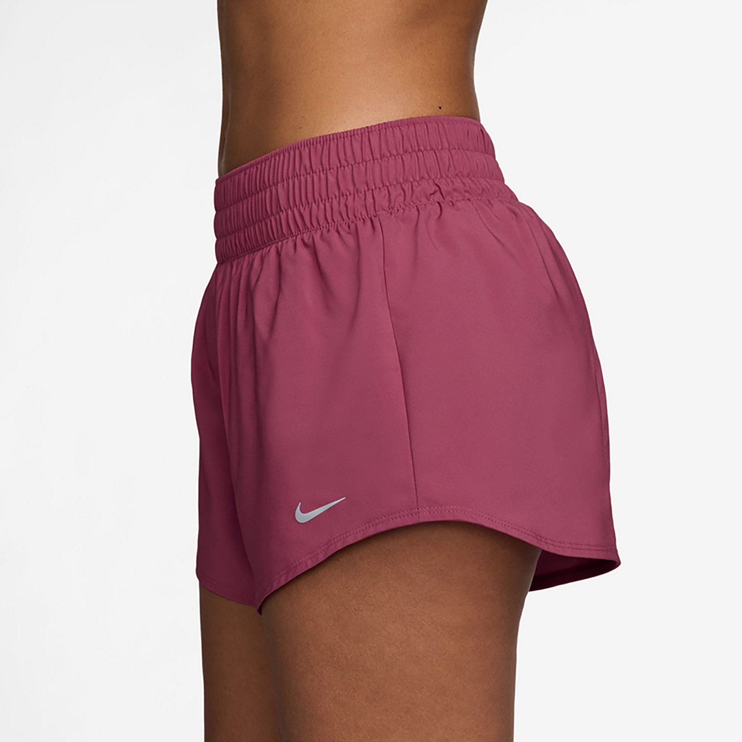 Nike Women's One Dri-FIT Mid-Rise Shorts 3in - view number 3
