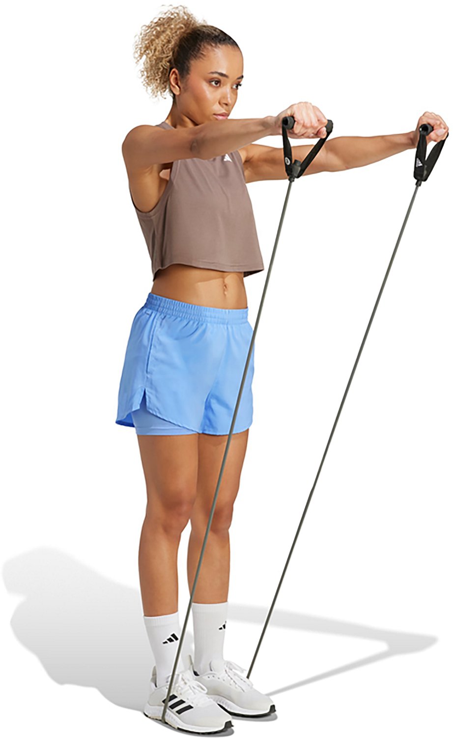 adidas Women's Mini 2 in 1 Shorts 3 in - view number 5