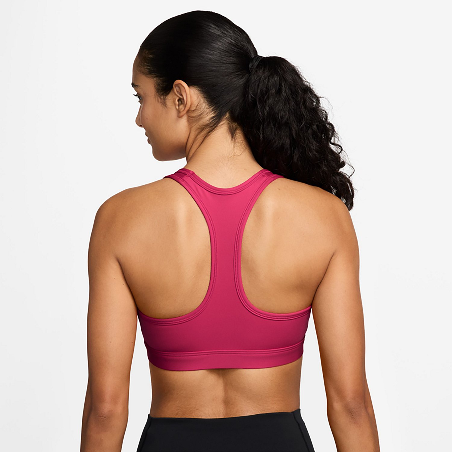 Nike Women's Swoosh Padded Medium Support Sports Bra - view number 2