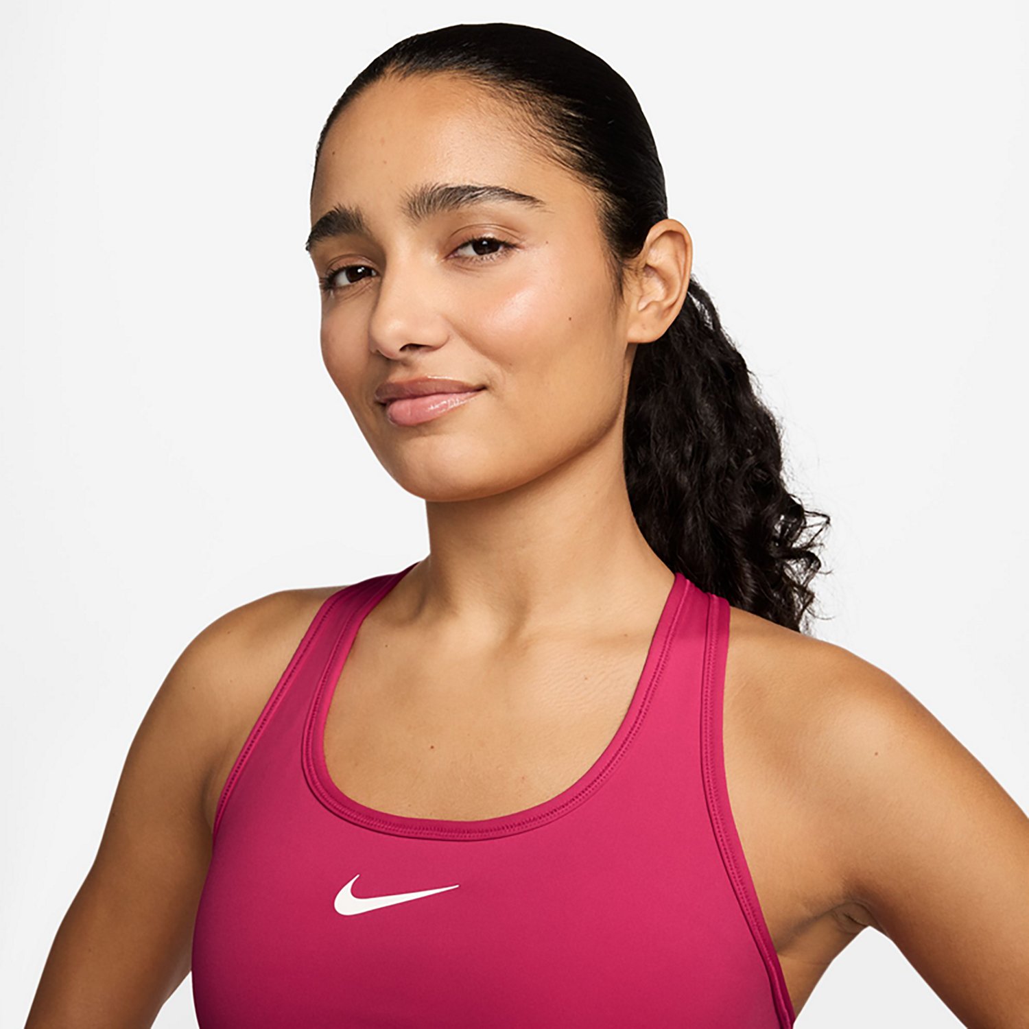 Nike Women's Swoosh Padded Medium Support Sports Bra - view number 3