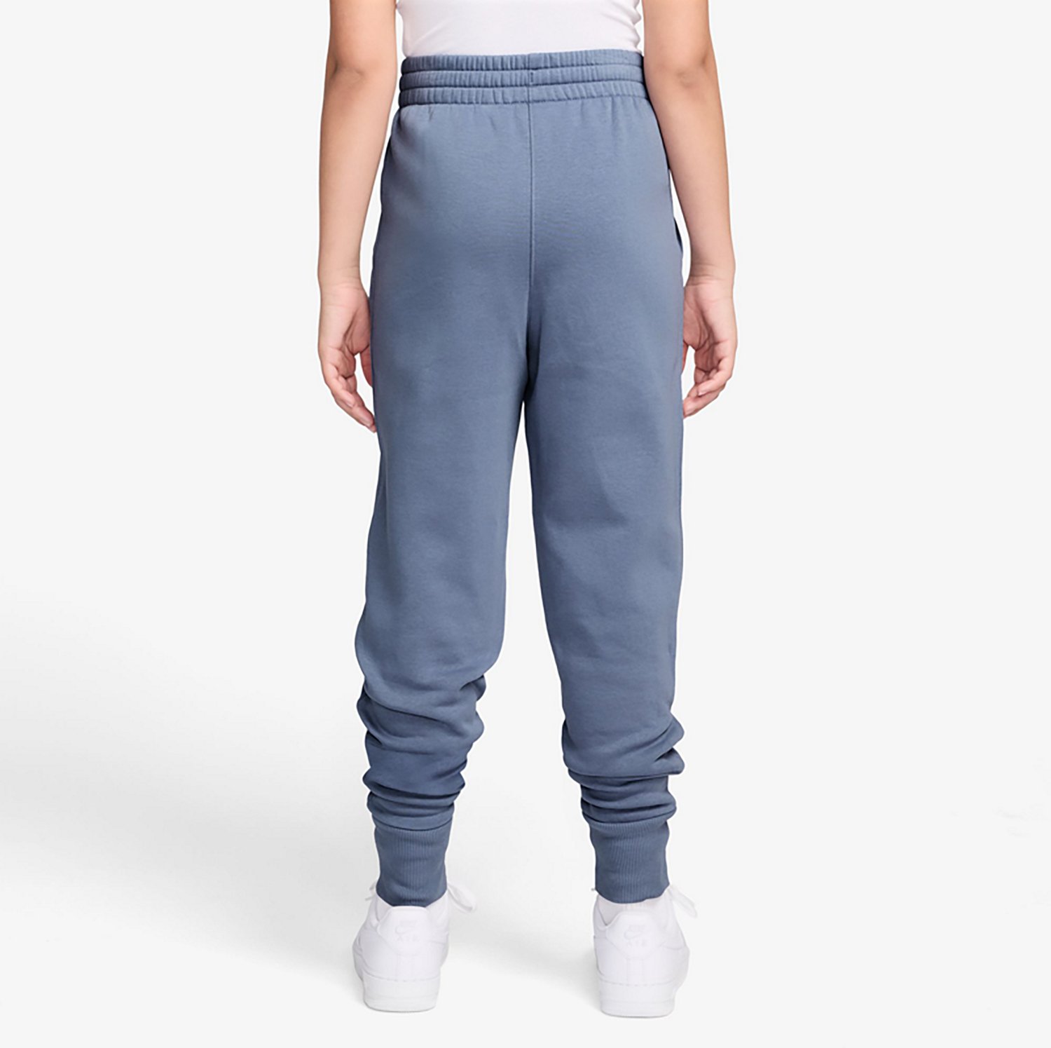 Nike Girls' Sportswear Club Fleece High-Waisted Fitted Pants - view number 2