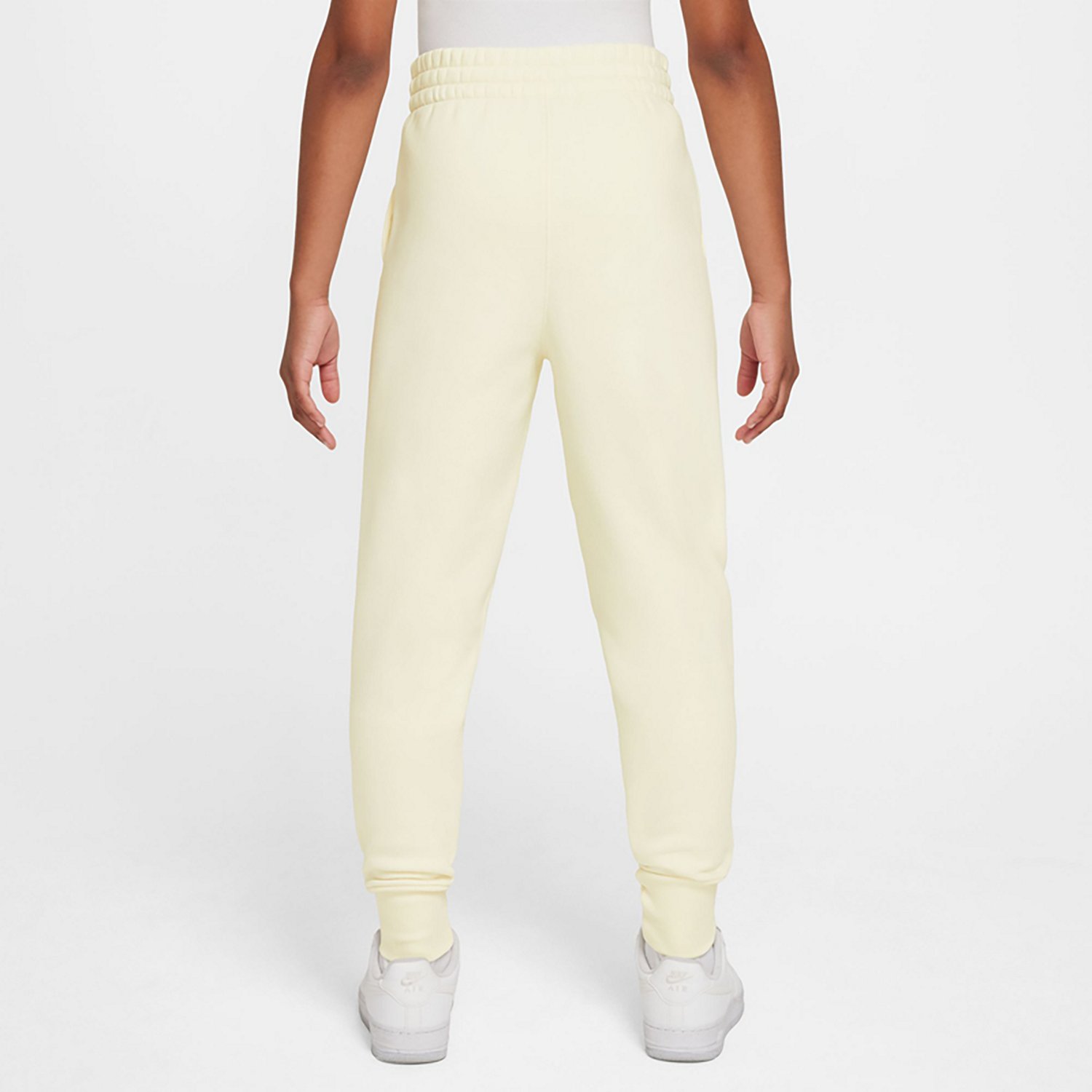 Nike Girls' Sportswear Club Fleece High-Waisted Fitted Pants - view number 2