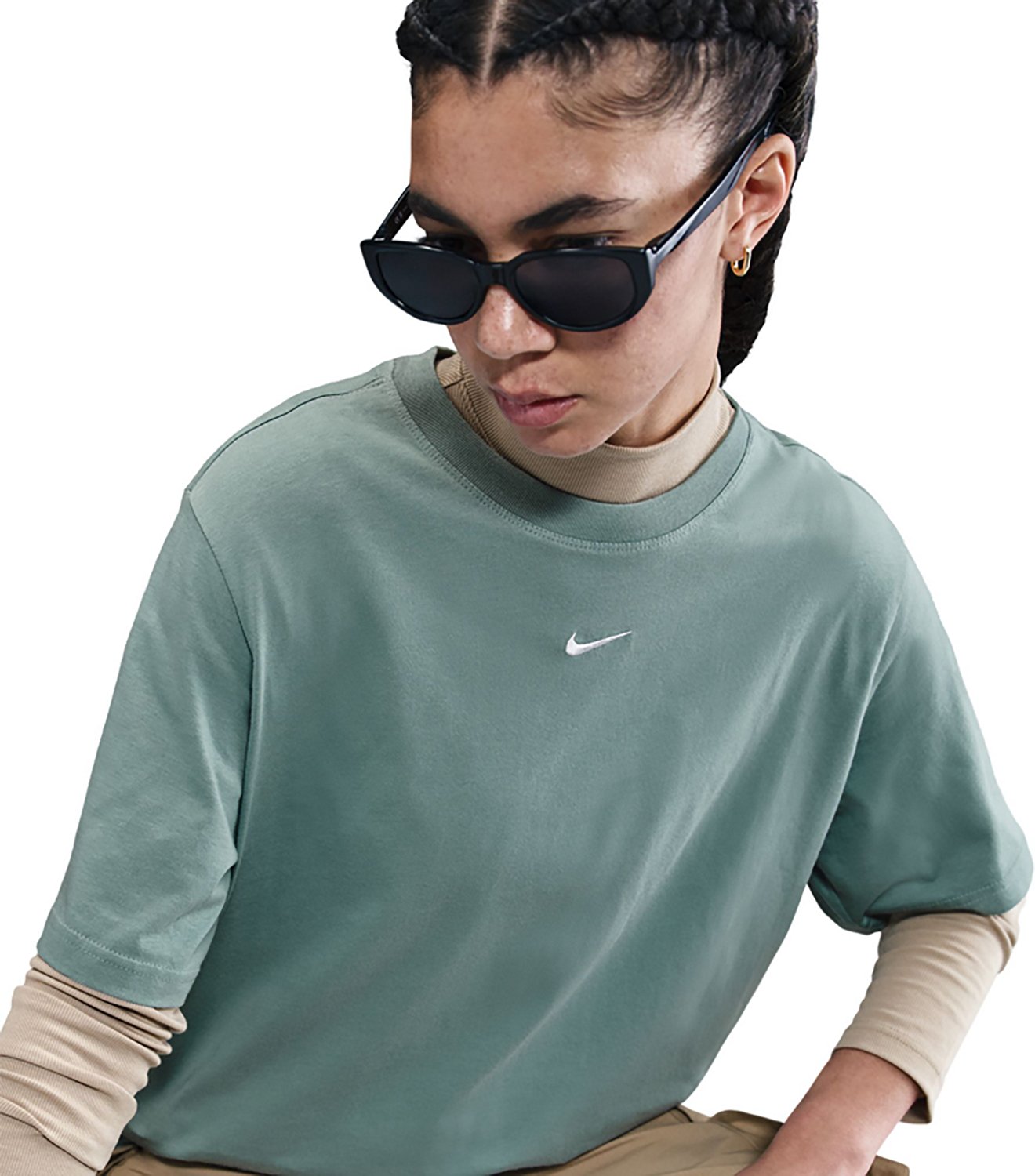 Nike Women's NSW Essential BF LBR Short Sleeve Shirt - view number 5