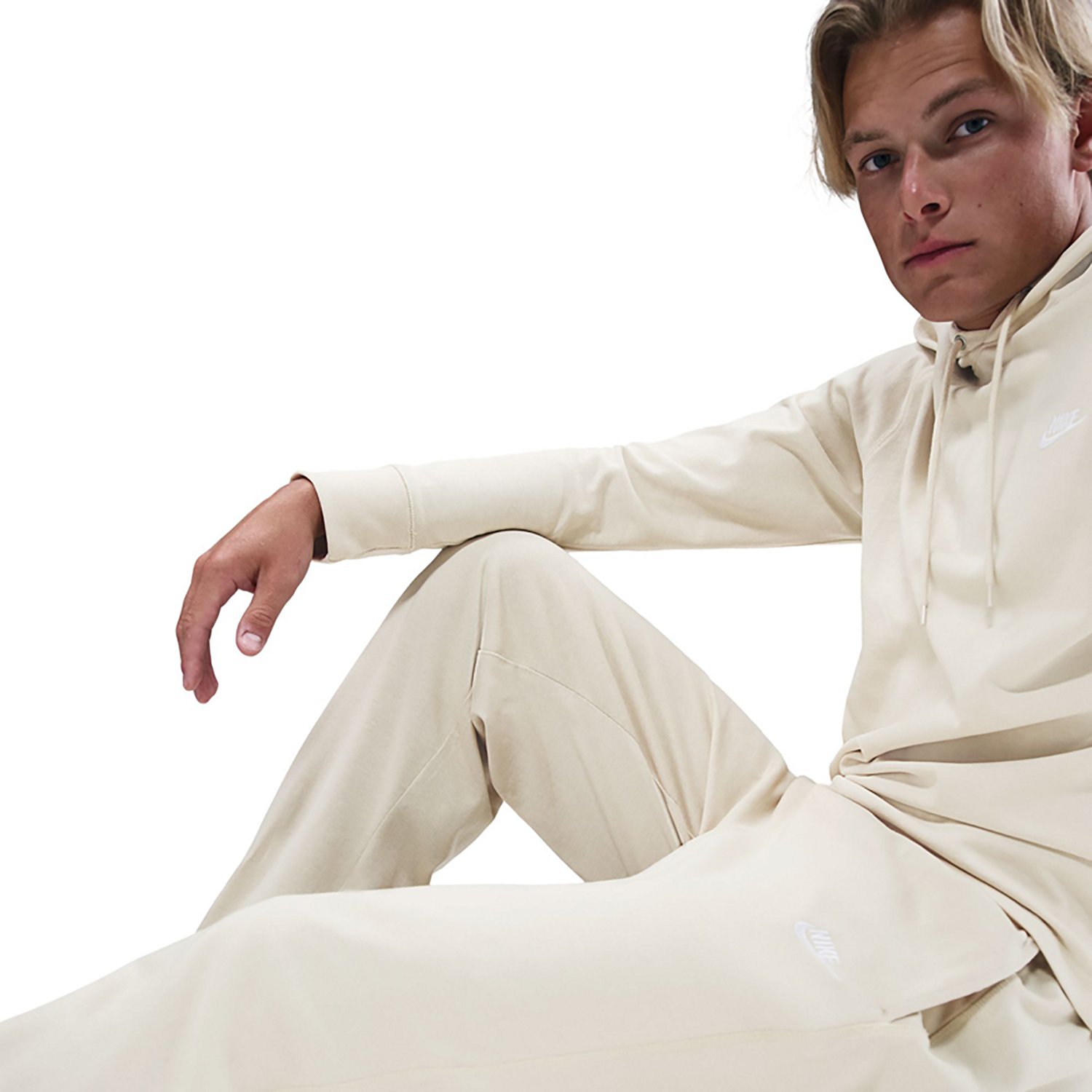 Nike Men's Nike Sportswear Club Knit Open-Hem Pants - view number 5