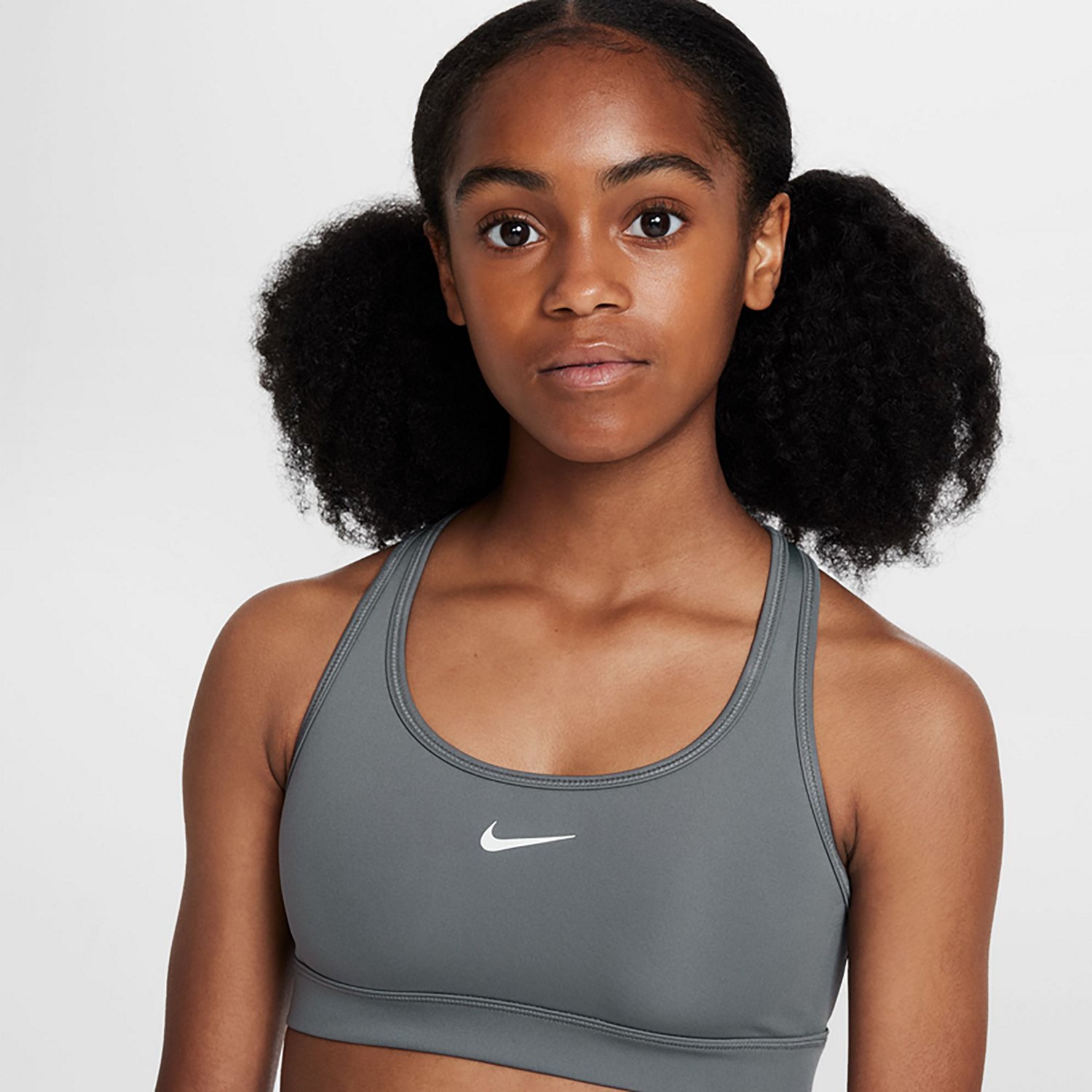 Nike Girls' Dri-FIT Swoosh Sports Bra - view number 3