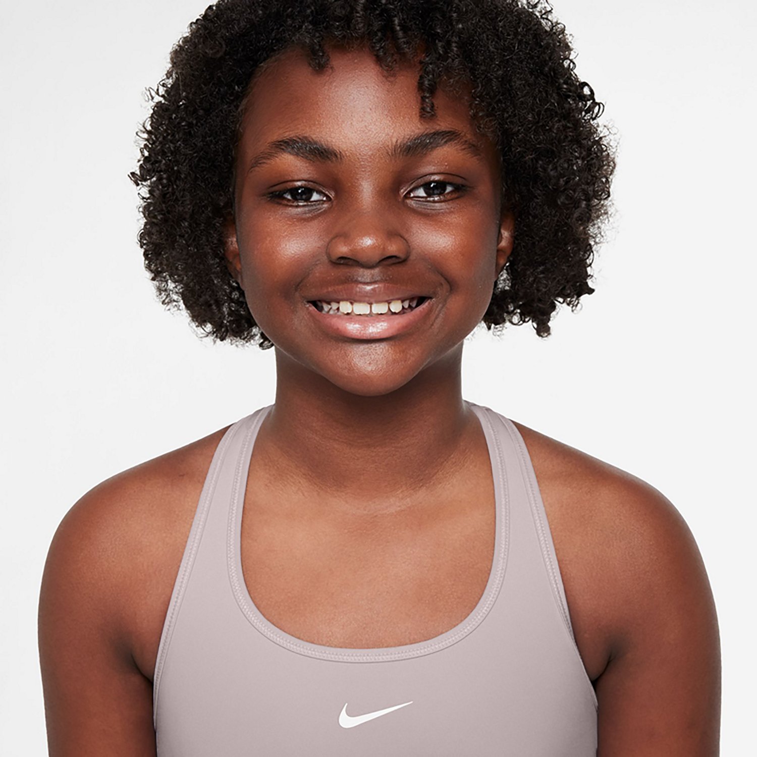 Nike Girls' Dri-FIT Swoosh Sports Bra - view number 3