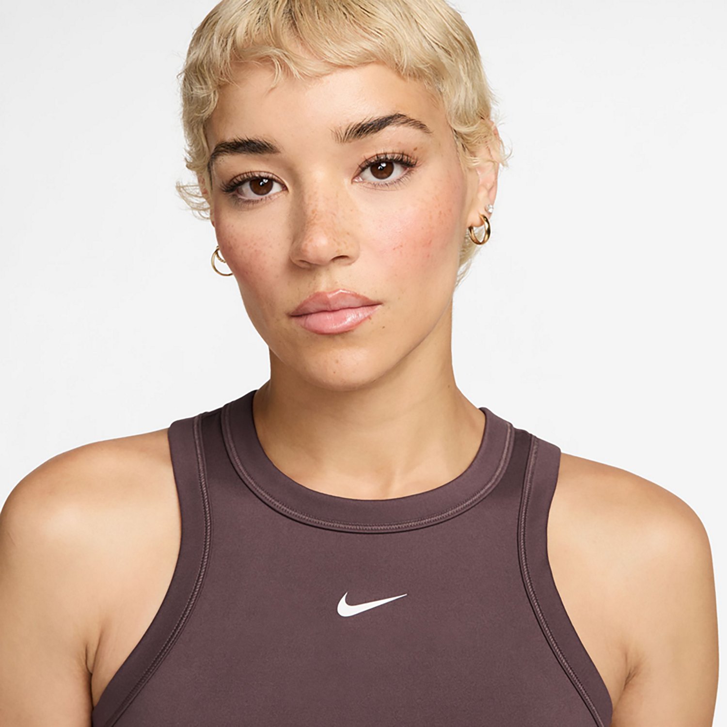 Nike Women's One Fitted Dri-FIT Cropped Tank Top - view number 3